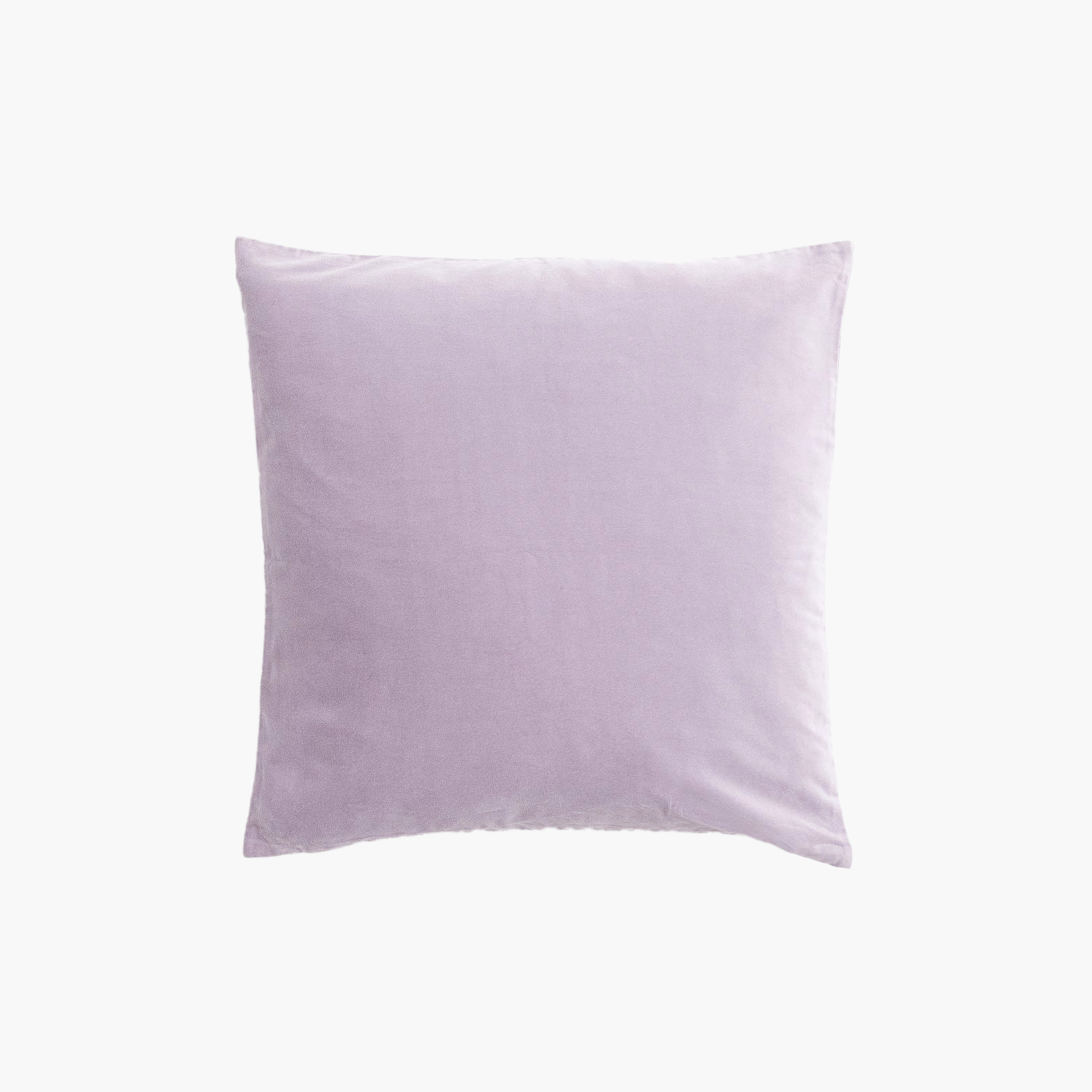 غطاء وسادة مخملي سادة من كارلين ديكور - 45×45 سم-household-cushionsandthrows-cushioncovers-image-2