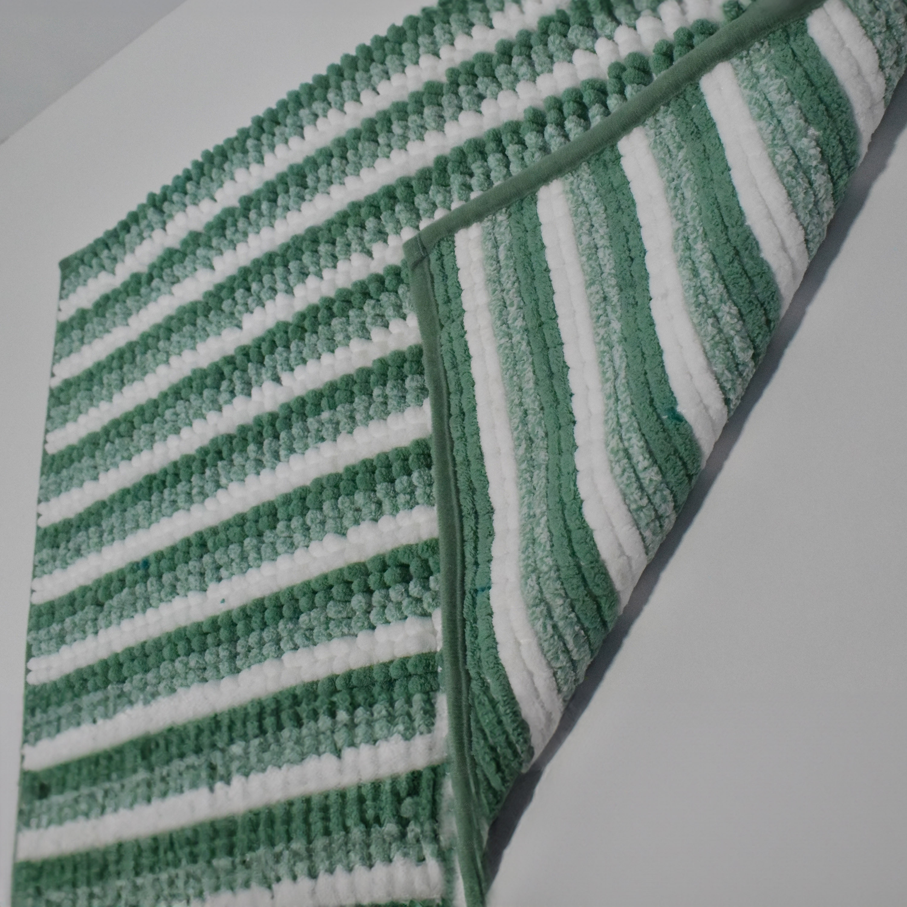 Karleen Decor Loop Textured Bath Mat - 60x40 cm-household-rugsandcarpets-doormats-image-3