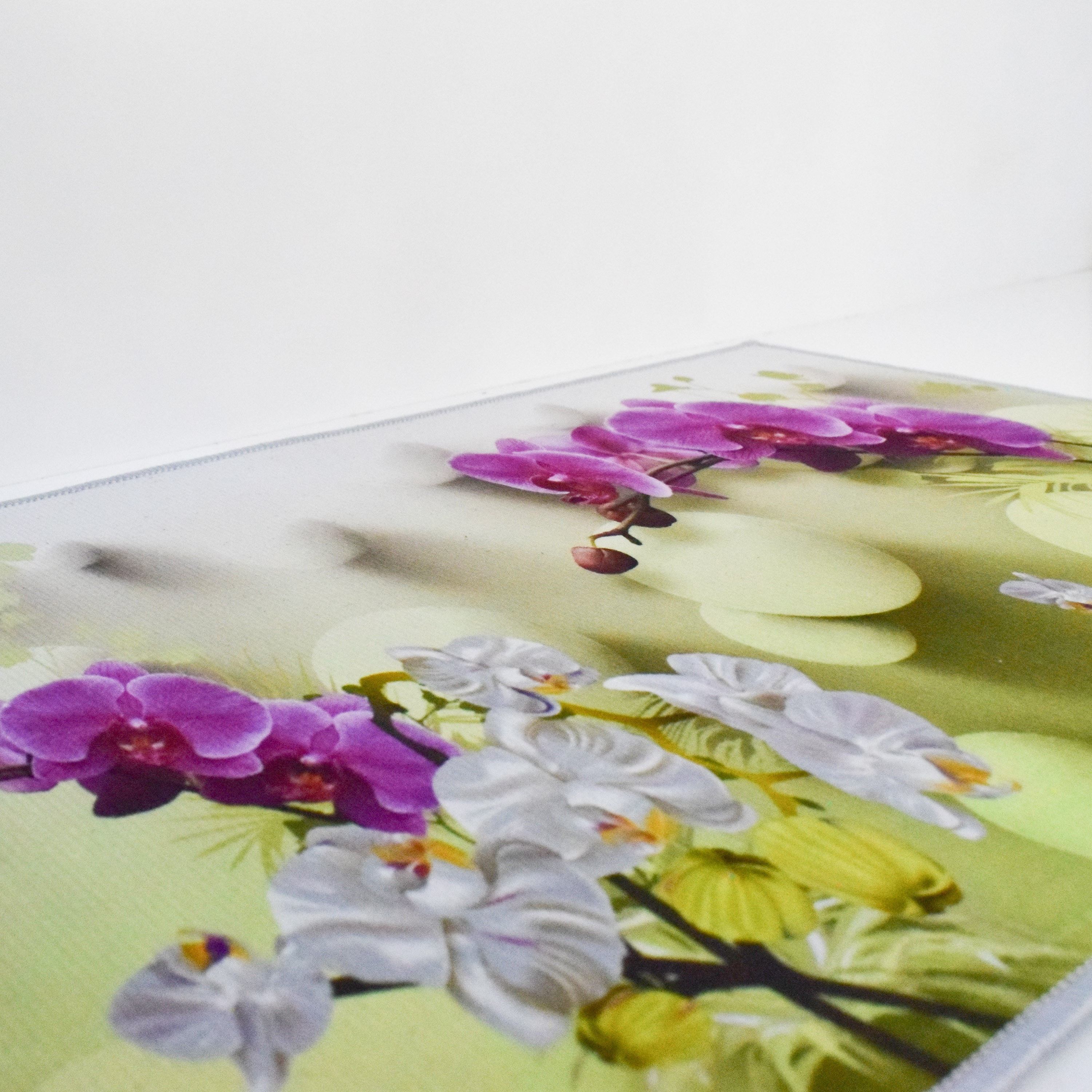 سجادة باب مضادة للانزلاق بطبعات زهرية ثلاثية الأبعاد من كارلين ديكور- 45x70 سم-household-rugsandcarpets-doormats-image-3