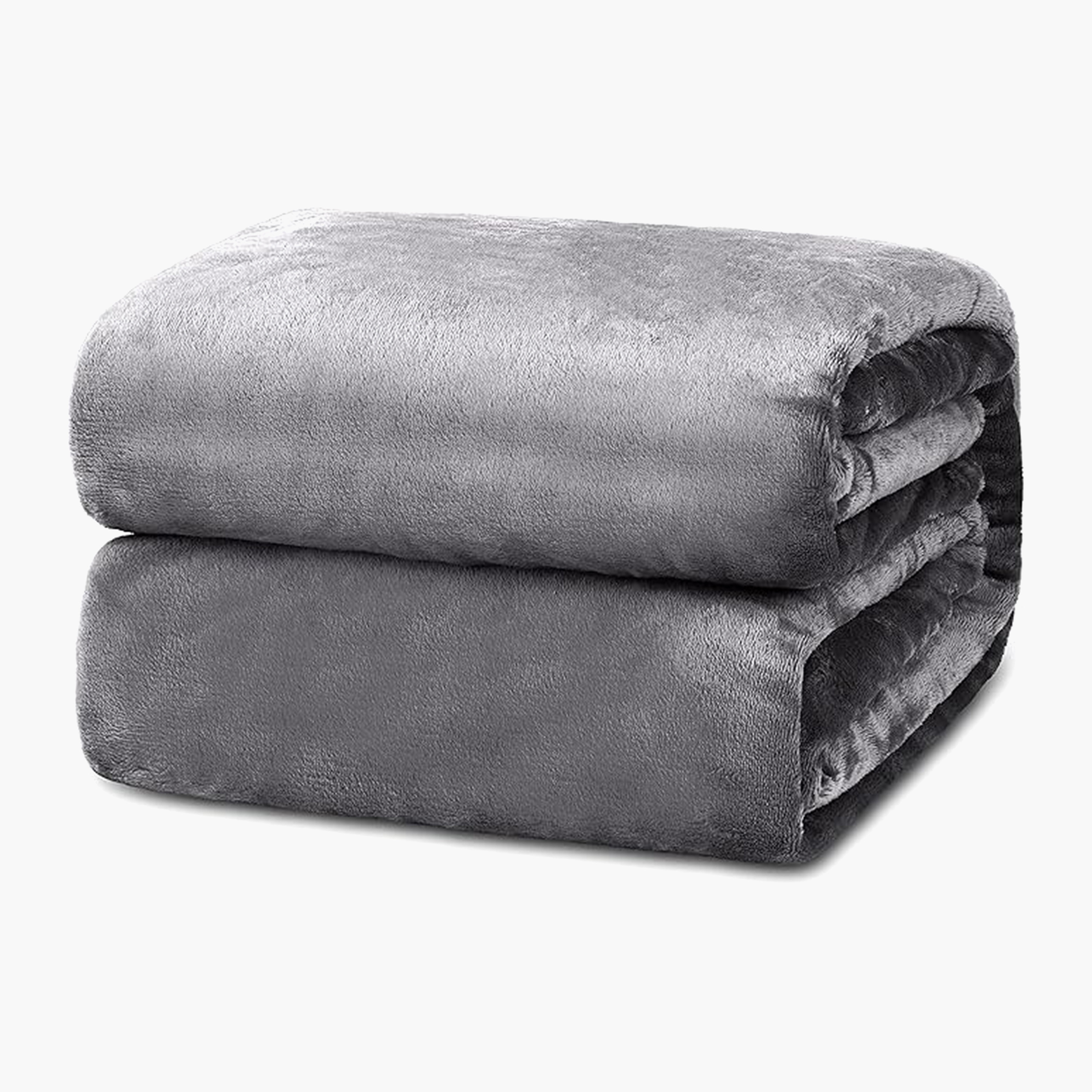 بطانية فلانيل سادة من كارلين ديكور - 150x200 سم-household-bedding-blankets-image-3