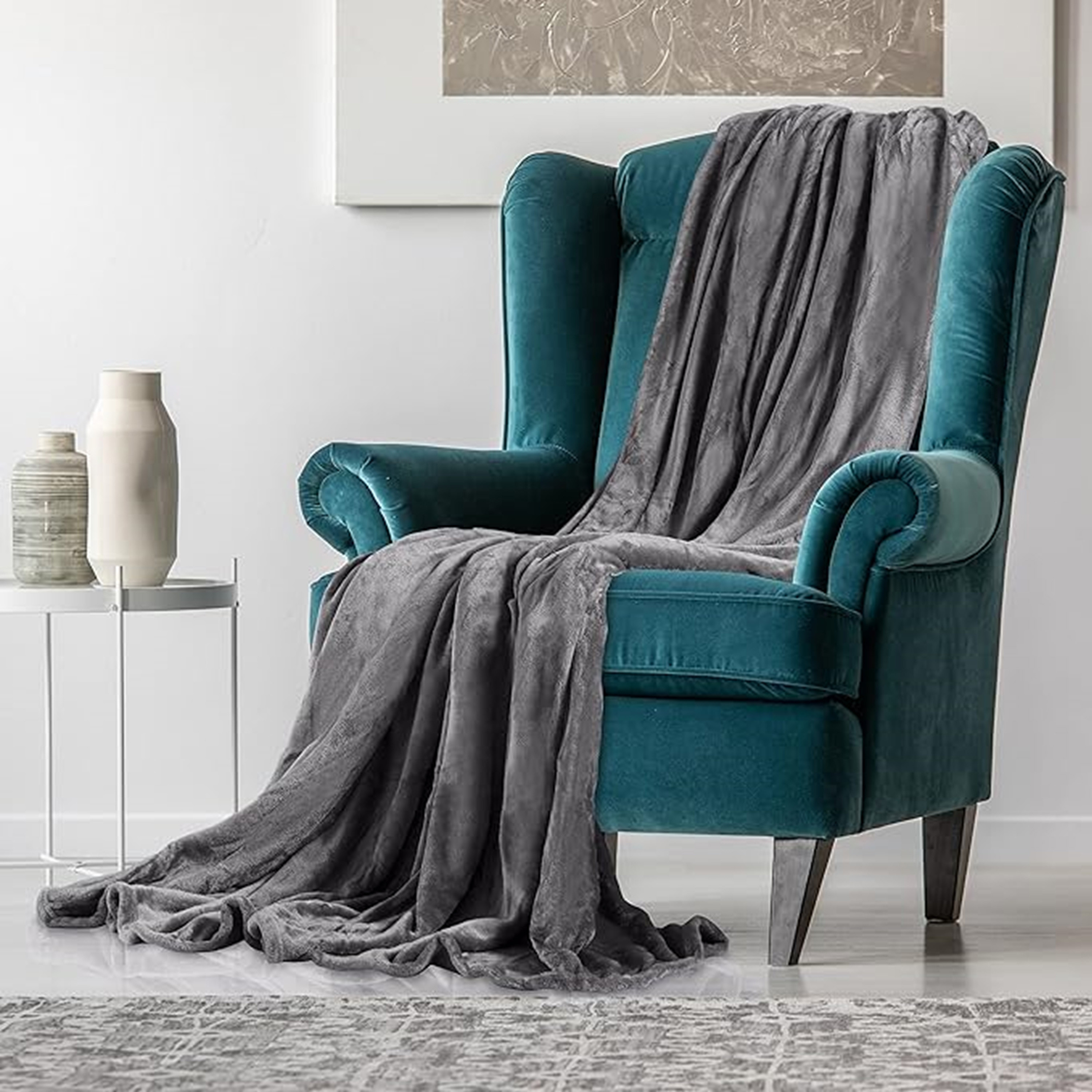 Karleen Decor Solid Flannel Blanket - 200x220 cms-household-bedding-blankets-image-6