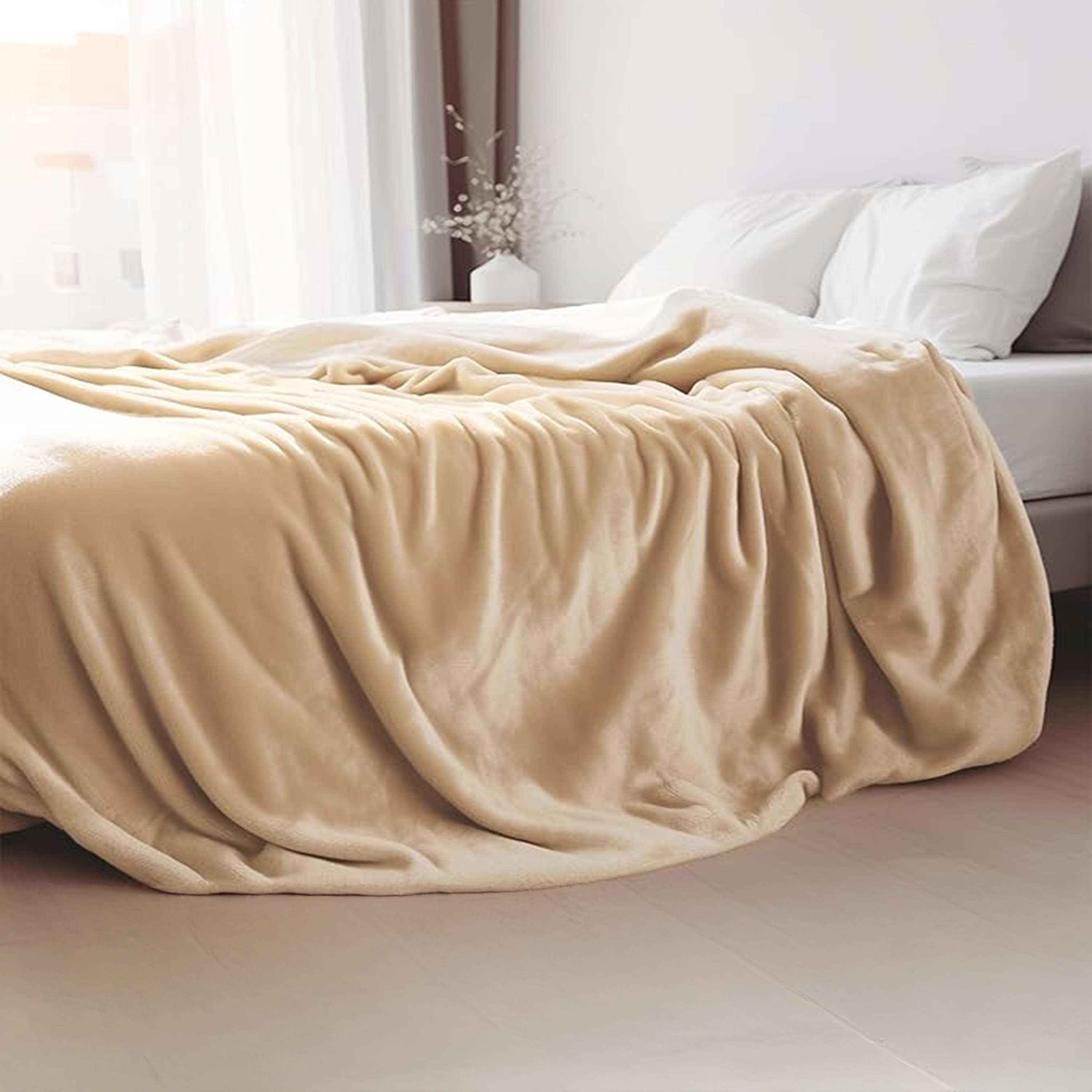 Karleen Decor Silky Soft Flannel Blanket - 200x220 cm-household-bedding-blankets-image-4
