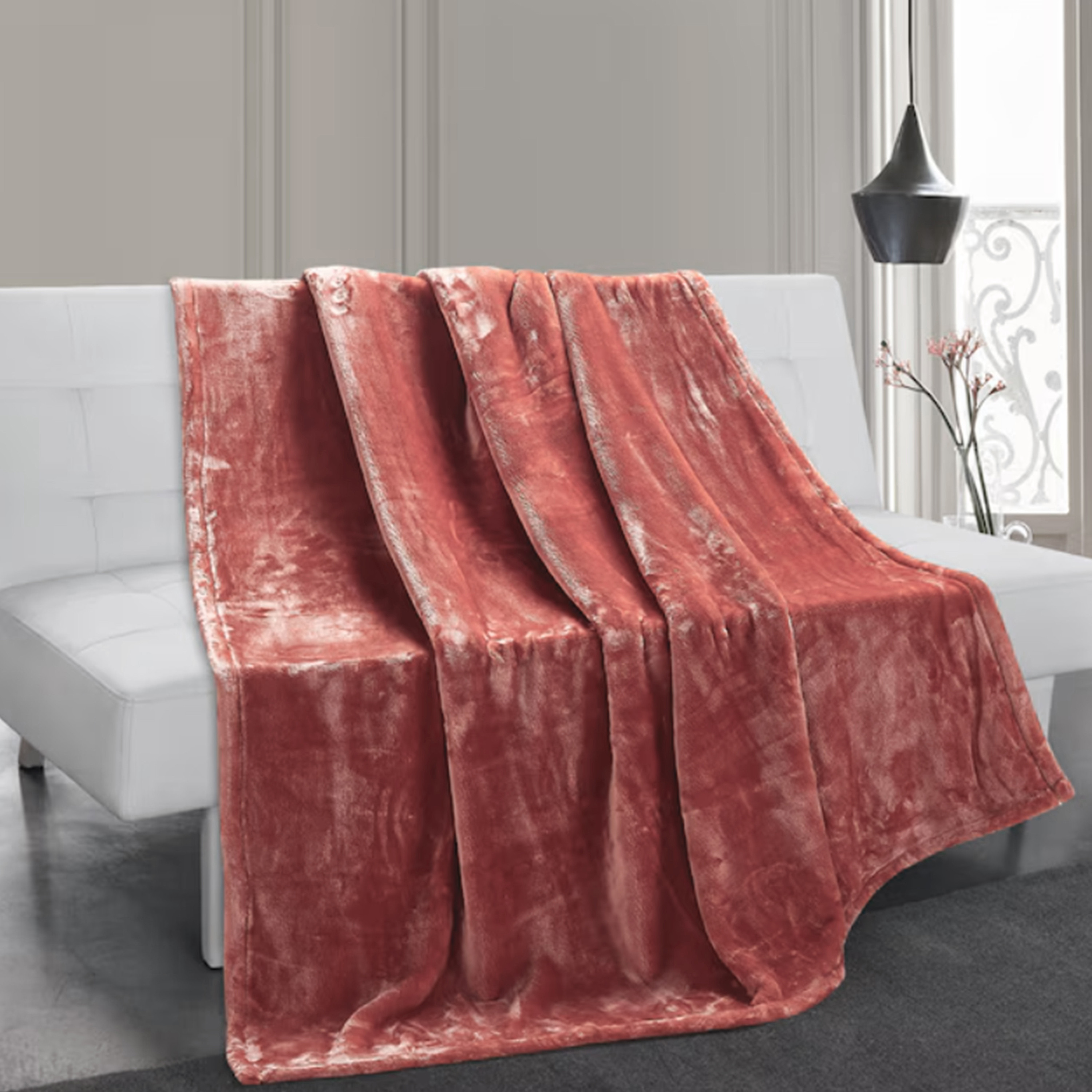 Karleen Decor Silky Soft Flannel Blanket - 220x240 cm-household-bedding-blankets-image-1