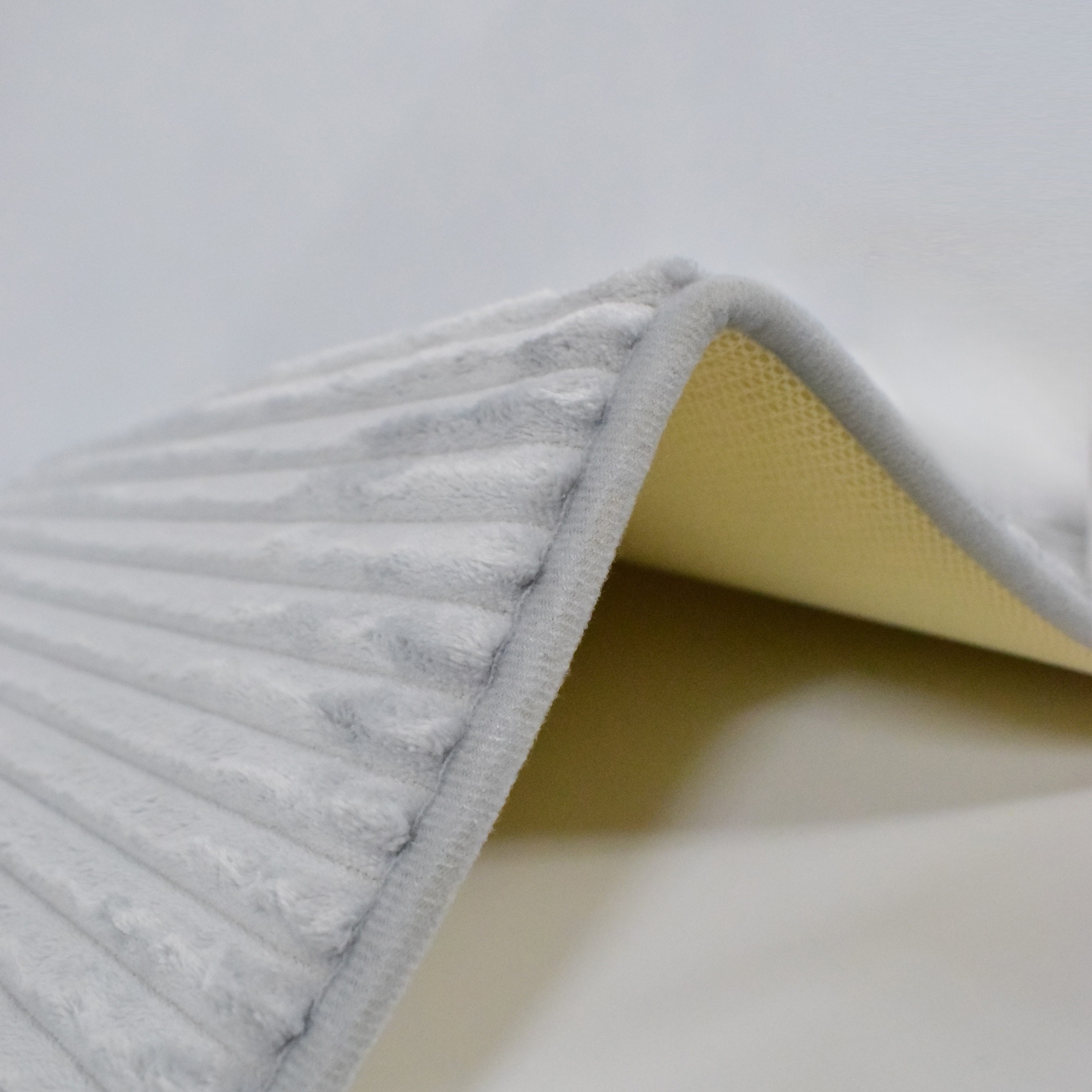 Karleen Decor Ribbed Flannel Foam Bath Mat-household-rugsandcarpets-doormats-image-2