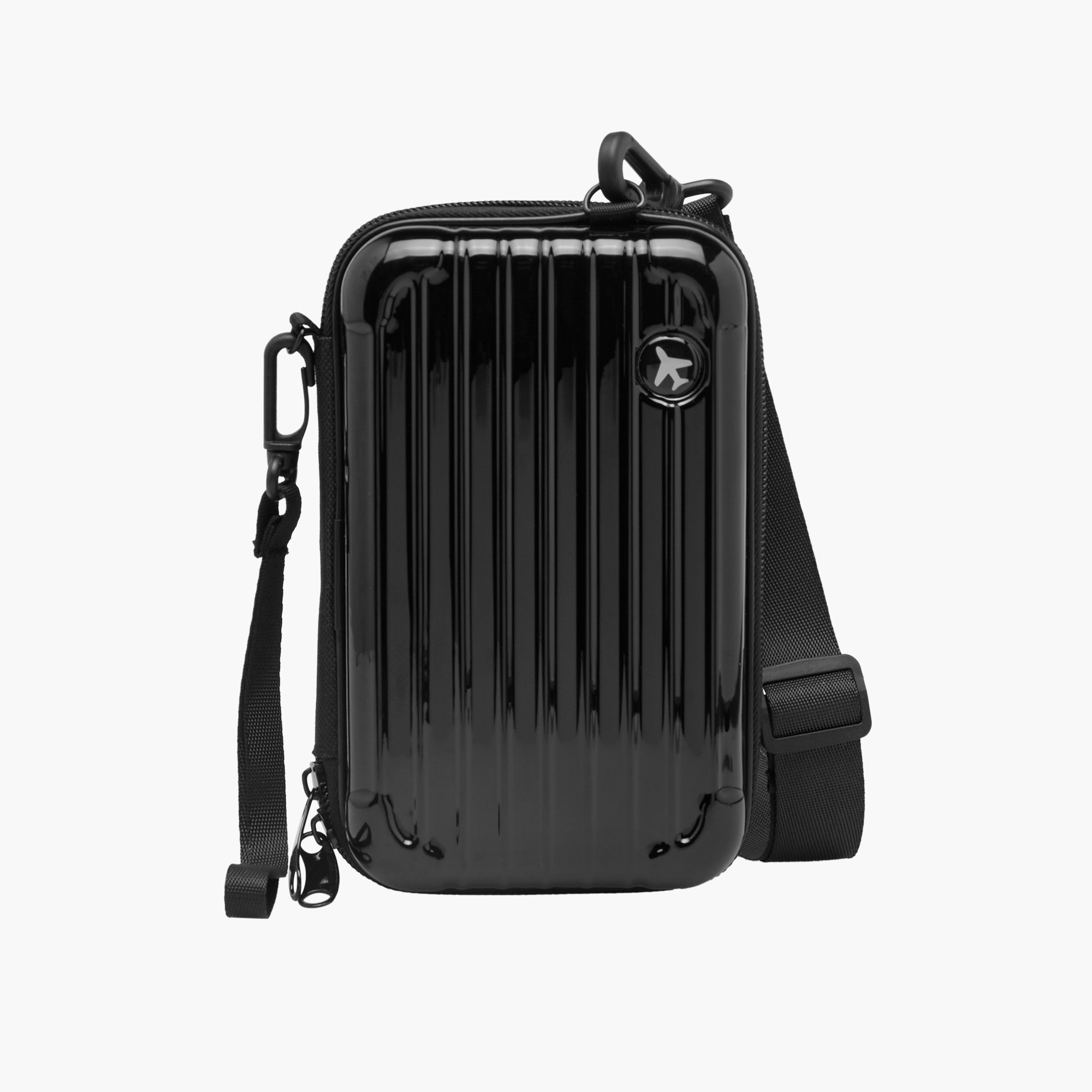 Findz Solid Crossbody Bag with Zip Closure-travel-accessories-image-1
