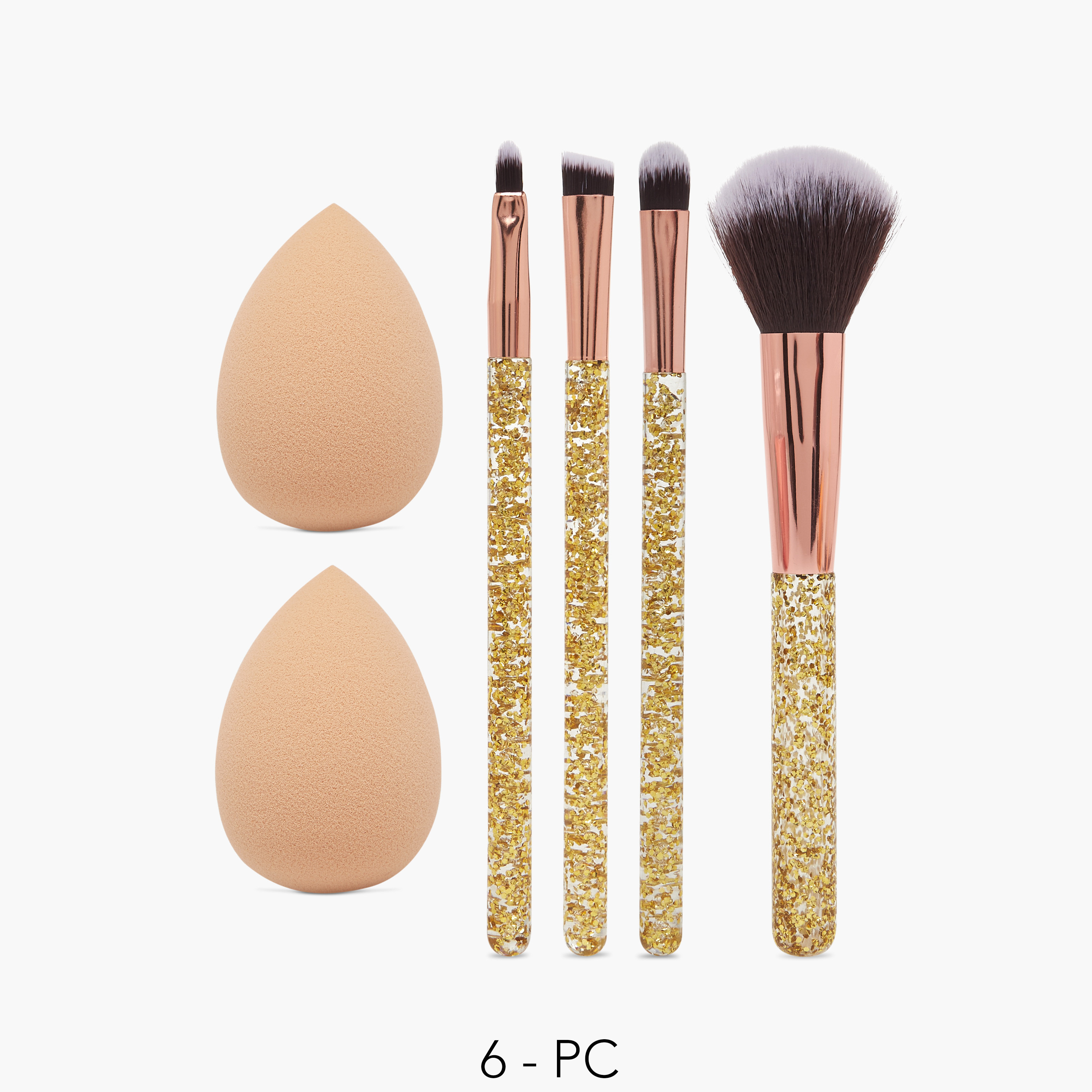 طقم فرشاة مكياج ومزج 6 قطع من فيندز-beautyandpersonalcare-makeup-brushesandaccessories-accessories-image-1
