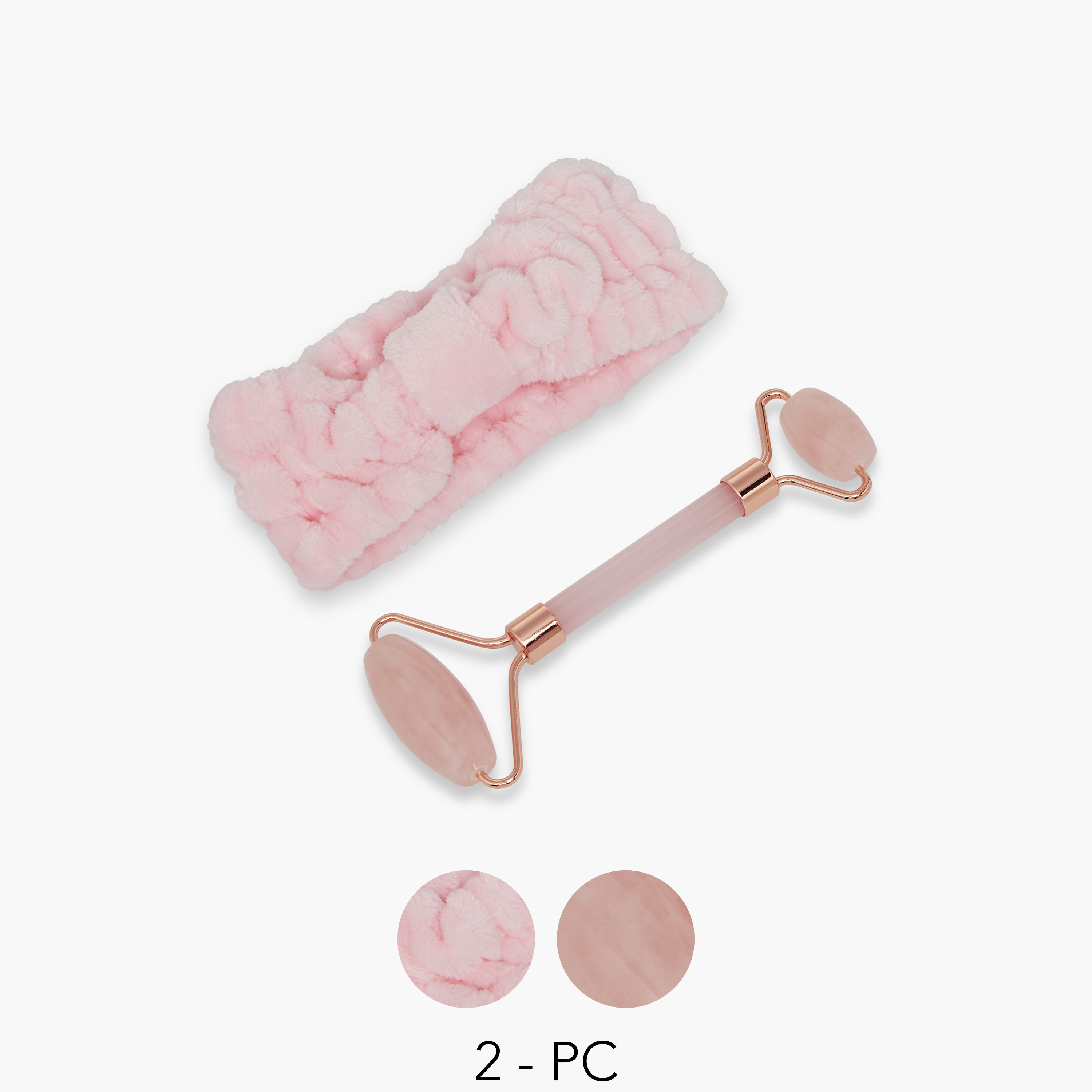 مجموعة مدلك وربطة رأس من فيندز ستون-beautyandpersonalcare-hair-stylingtools-hairaccessories-image-1