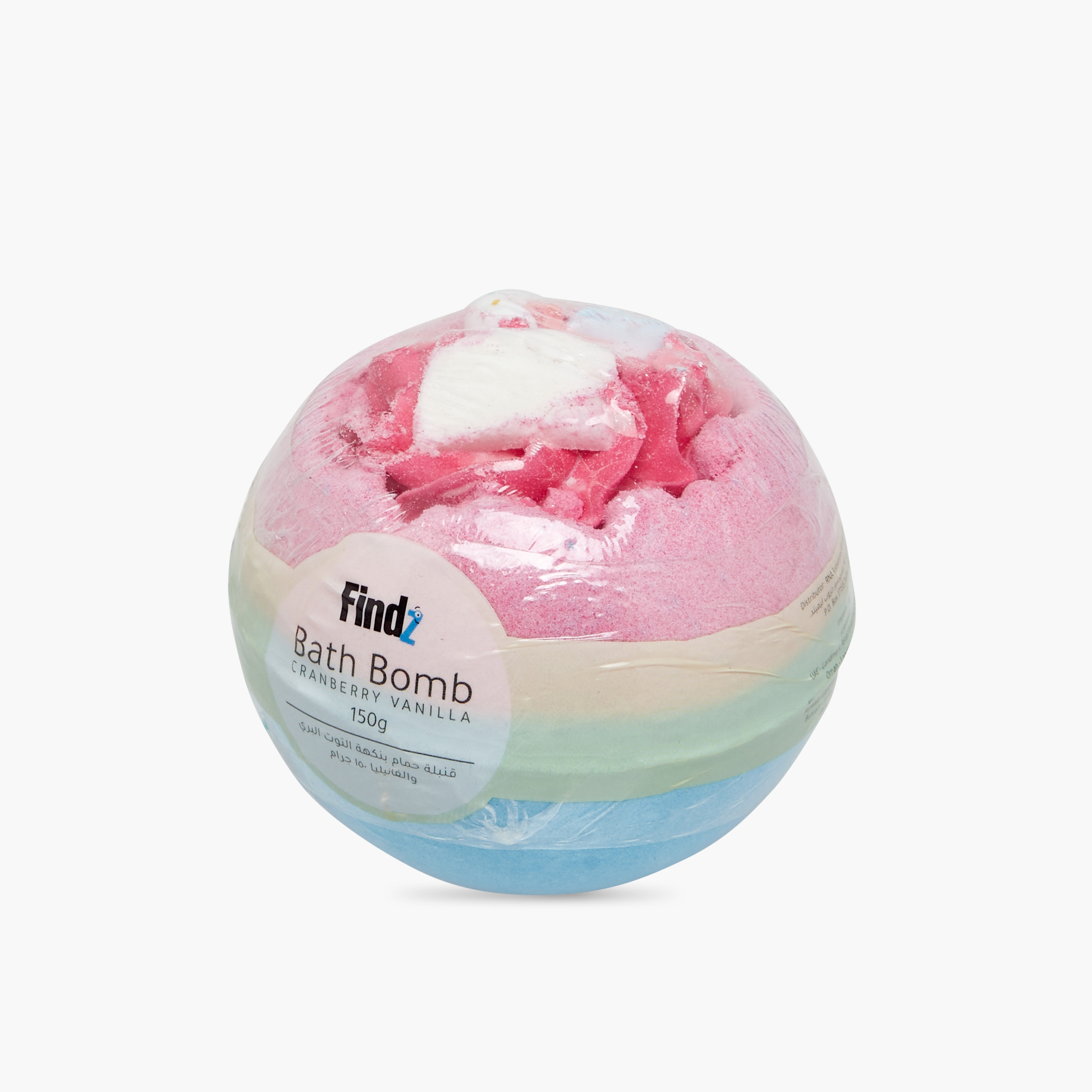 Findz Cranberry Vanilla Bath Bomb - 150 gms-beautyandpersonalcare-bathandbody-bathandshower-bathsalts-image-3