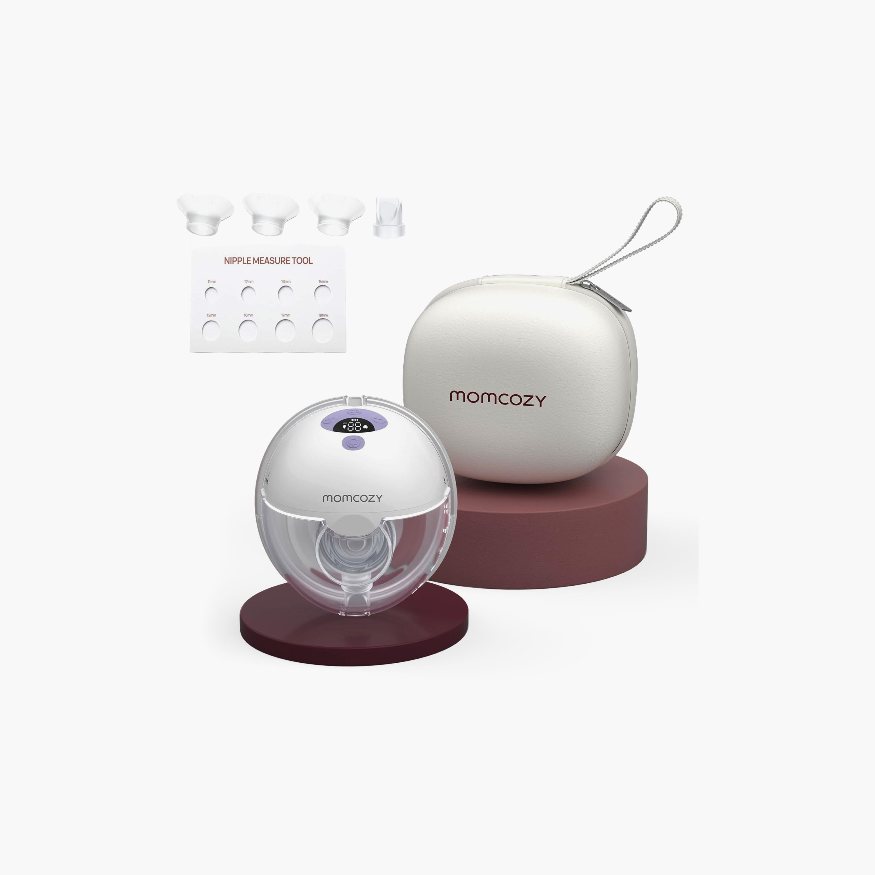 Momcozy M5 Breastfeeding Electric Breast Pump with Quiet Motor-baby-feeding-breastfeedingandcare-image-1