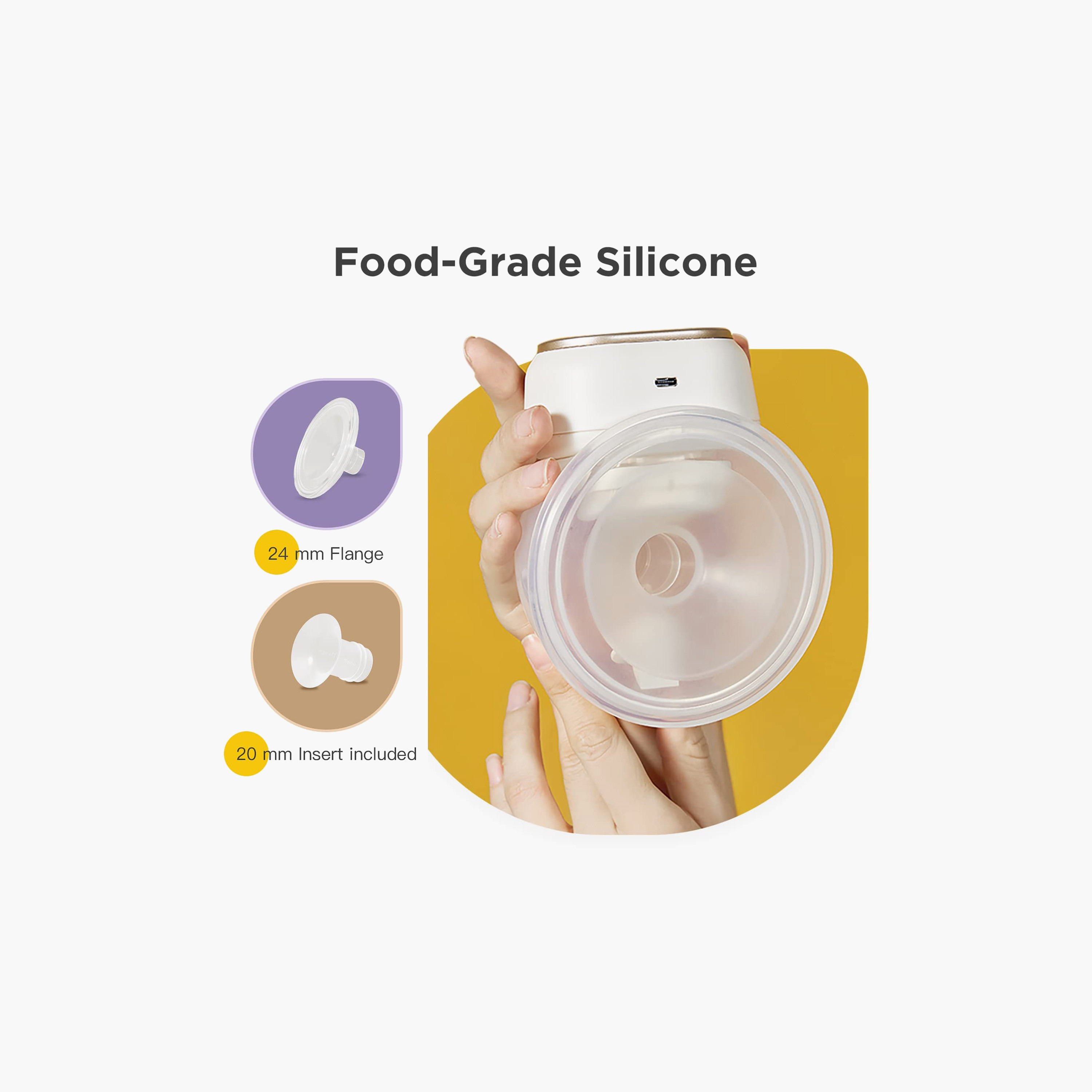 Phanpy E-Joy Breastfeeding Wearable Electric Pump with LED Touch Screen-baby-feeding-breastfeedingandcare-image-5
