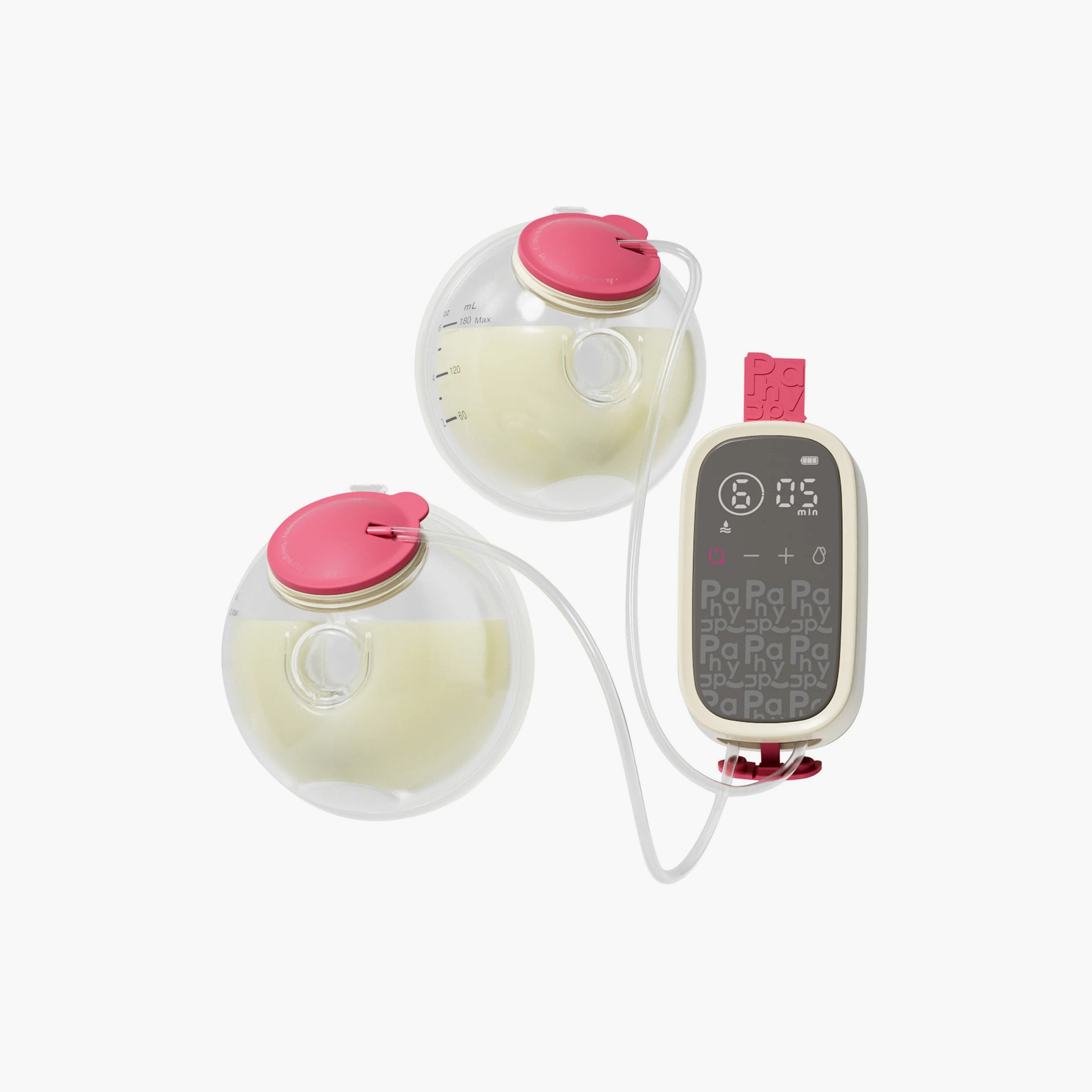 Phanpy E-Rosy Ultra Light Wearable Hands Free Breast Pump with 10 Piece Milk Storage Bags-baby-feeding-breastfeedingandcare-image-6