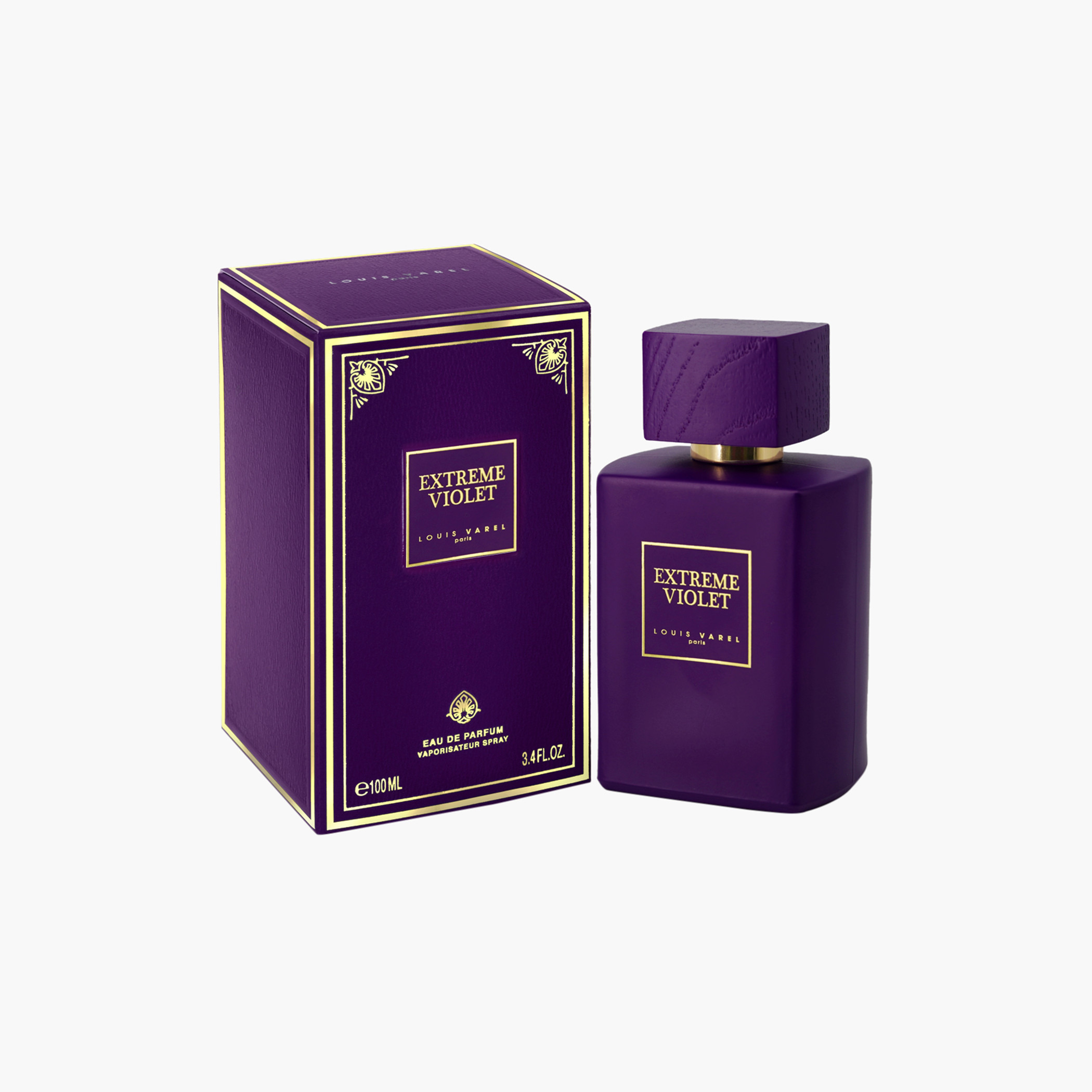Louis Varel Extreme Violet Eau de Parfum Spray - 100 ml-beautyandpersonalcare-fragrance-unisex-image-1