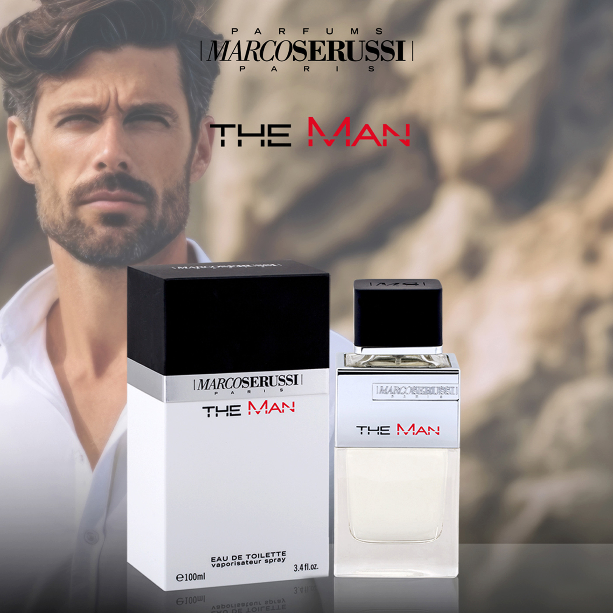 Marco Serussi The Man Eau de Parfum Spray for Men - 100 ml-beautyandpersonalcare-fragrance-men-image-1