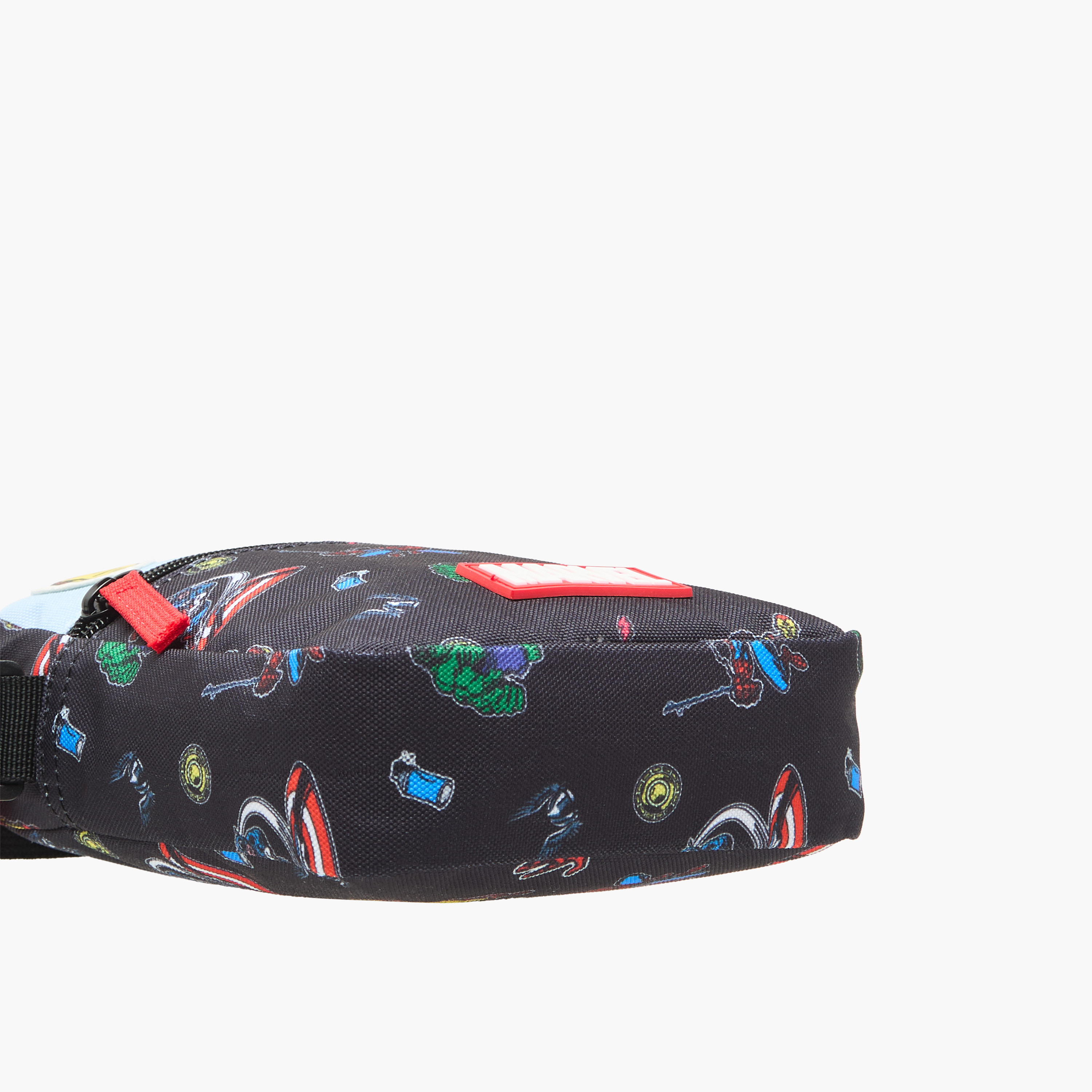 شنطة كروس بودي بحزام قابل للتعديل وسحاب إغلاق وطبعات مارفل-boys-accessories-bagsandbackpacks-image-5