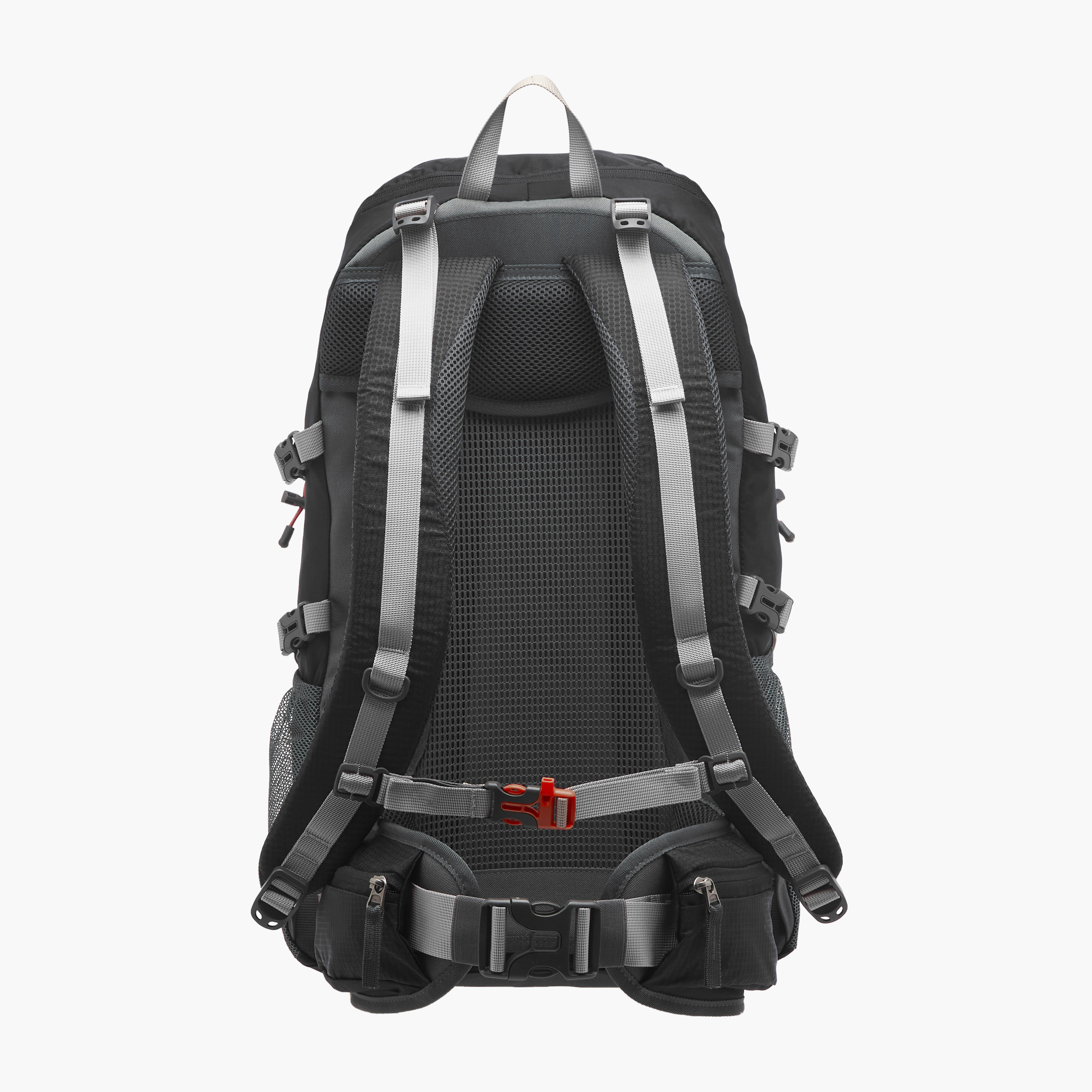 شنطة ظهر بطبعات شعار وسحاب إغلاق وحزام قابل للتعديل من كابا - 34×54×16 سم-men-bags-image-3