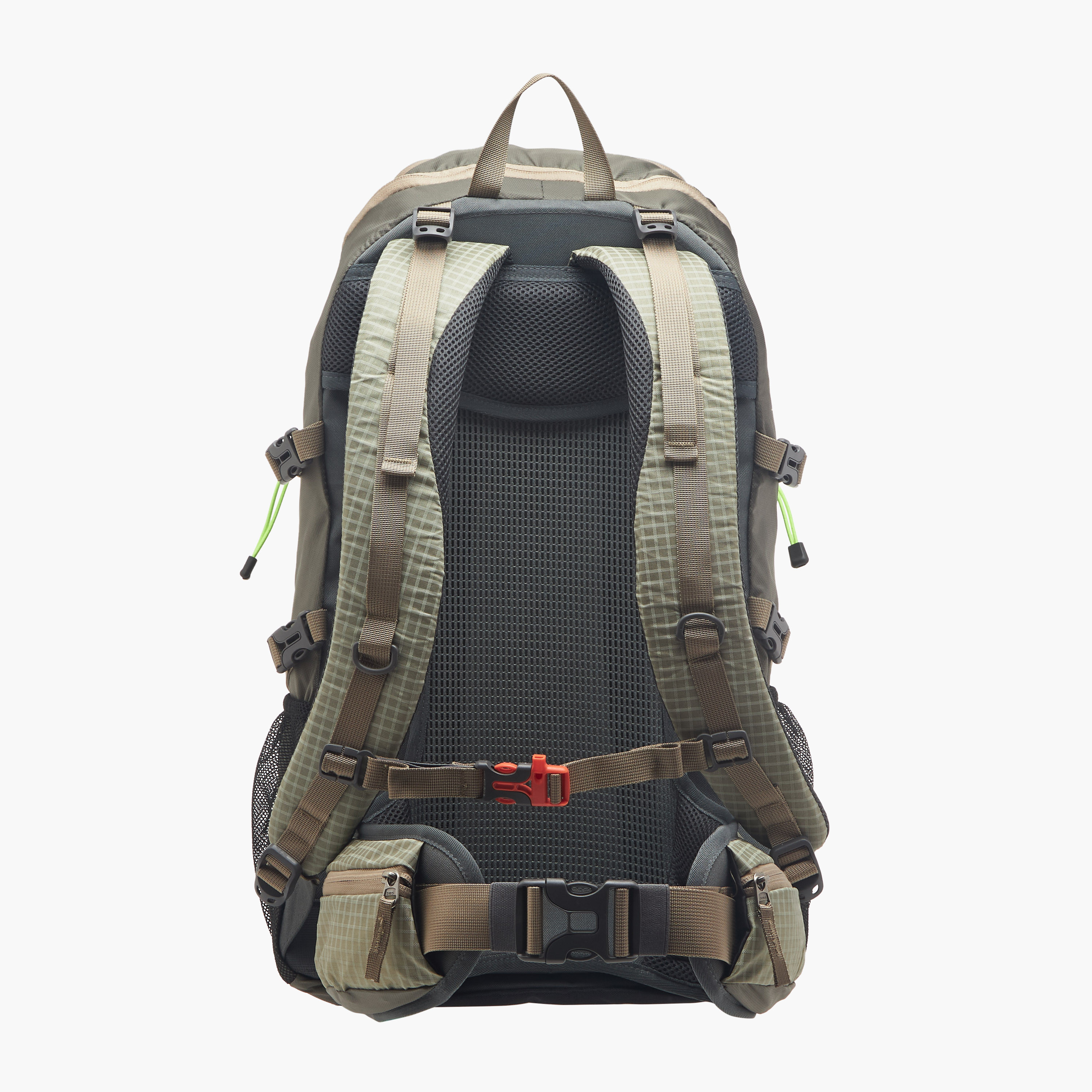 Kappa Logo Print Backpack with Zip Closure and Adjustable Strap - 34x54x16 cm-men-bags-image-3