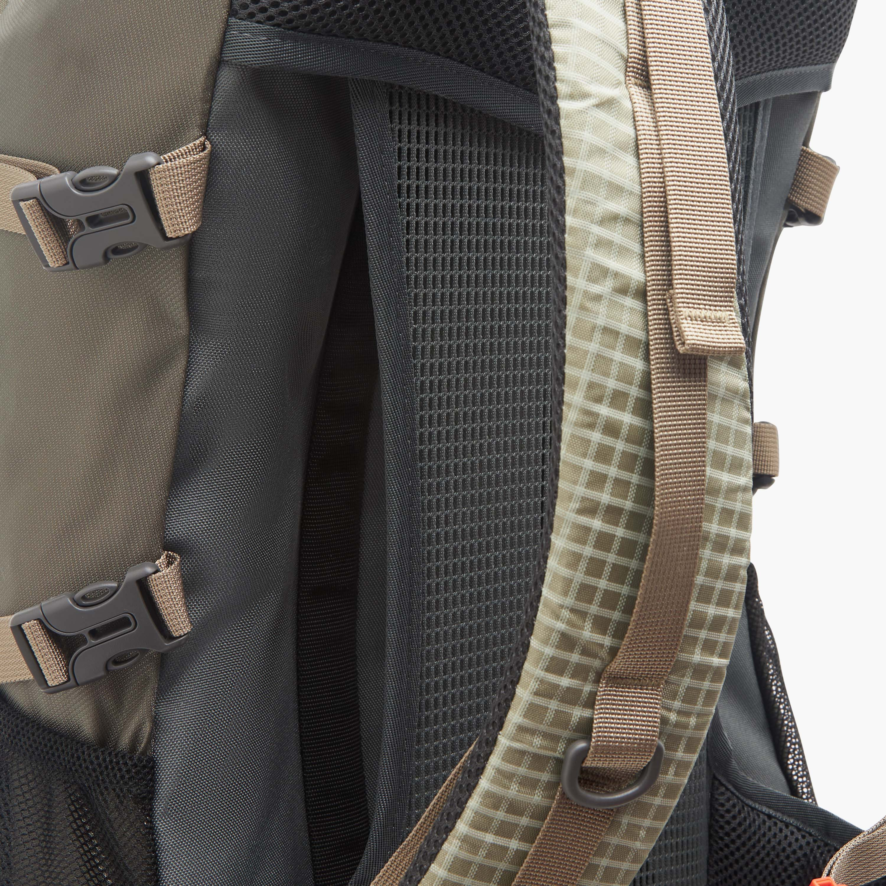 Kappa Logo Print Backpack with Zip Closure and Adjustable Strap - 34x54x16 cm-men-bags-image-9