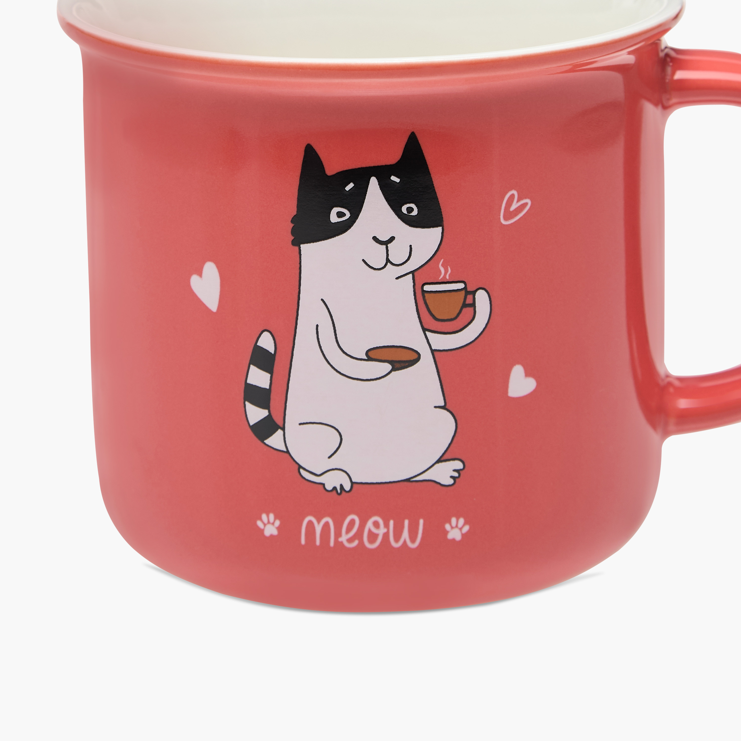Cat Print Ceramic Mug - 400 ml-household-dining-teaandcoffee-mugsandcups-image-3