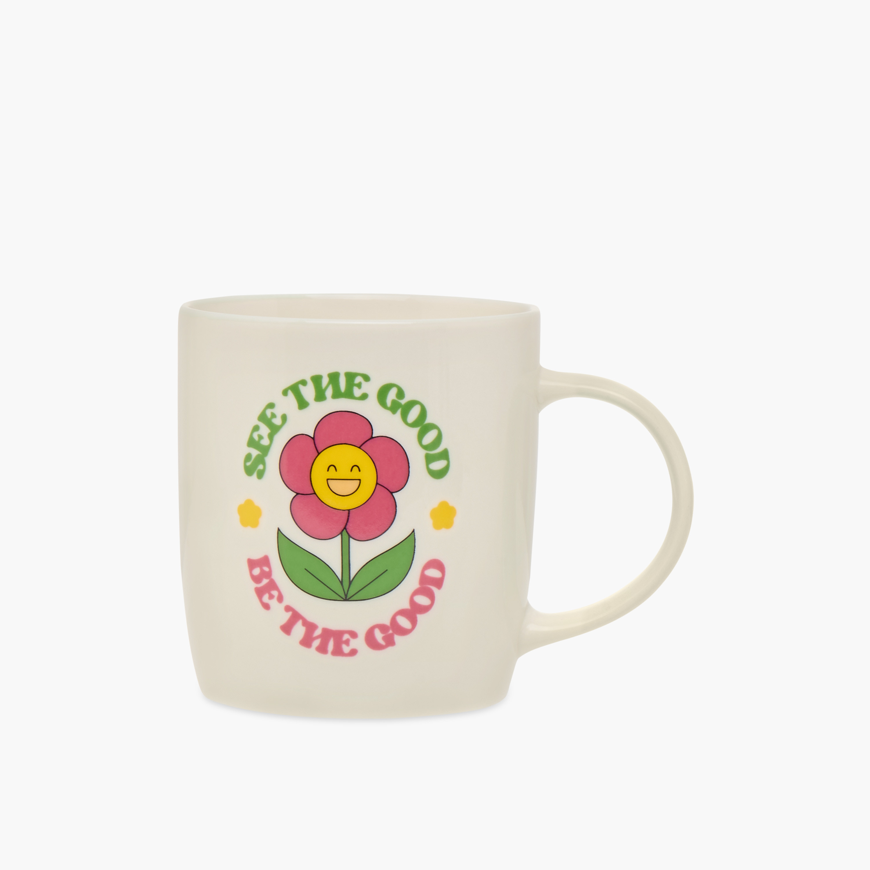 Slogan Print Ceramic Mug - 320 ml-household-dining-teaandcoffee-mugsandcups-image-1