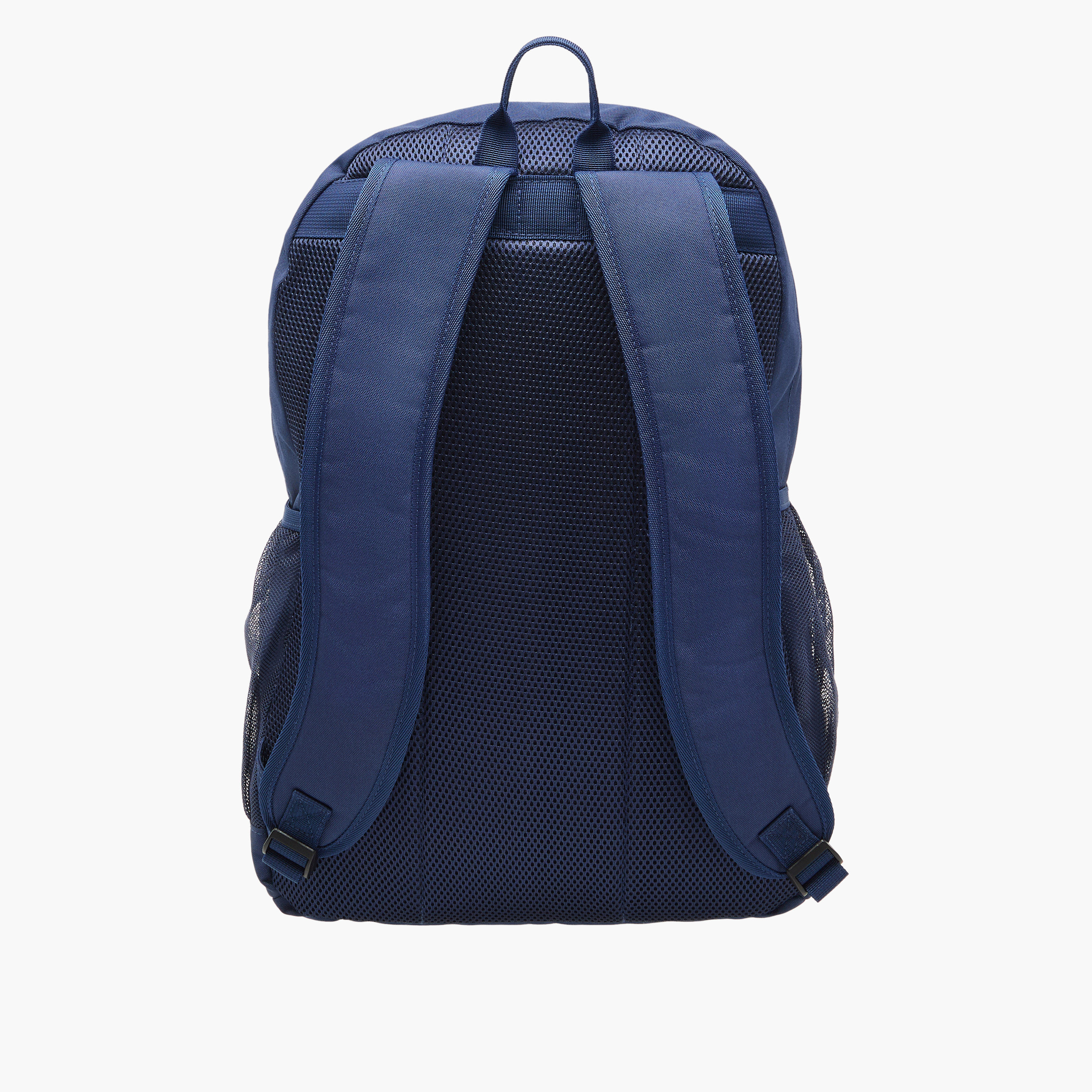 Kappa Solid Backpack with Adjustable Straps and Zip Closure-men-bags-image-3