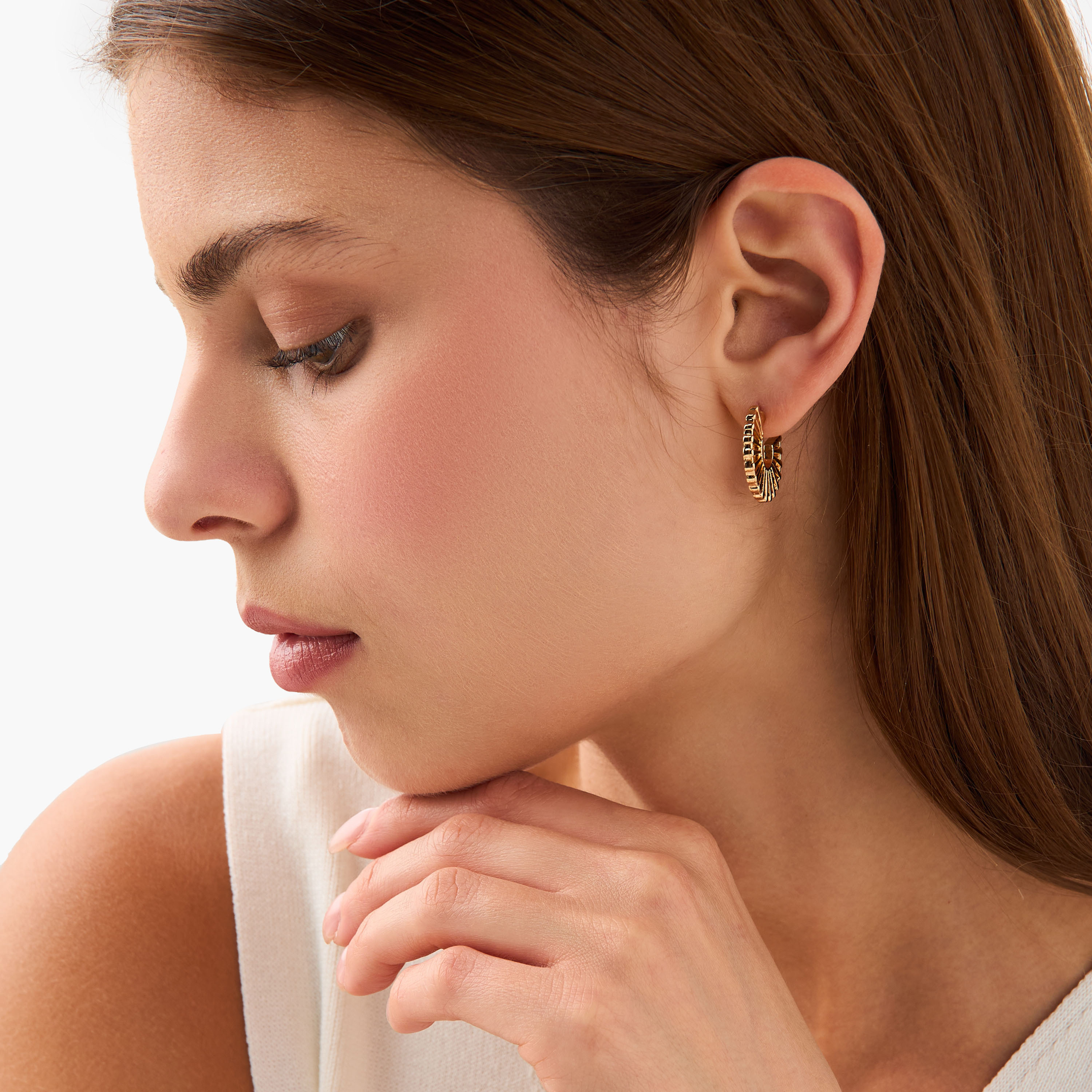 Assorted Hoop Earrings with Pushback Closure - Set of 3-women-watchesandjewellery-jewellery-earrings-image-2