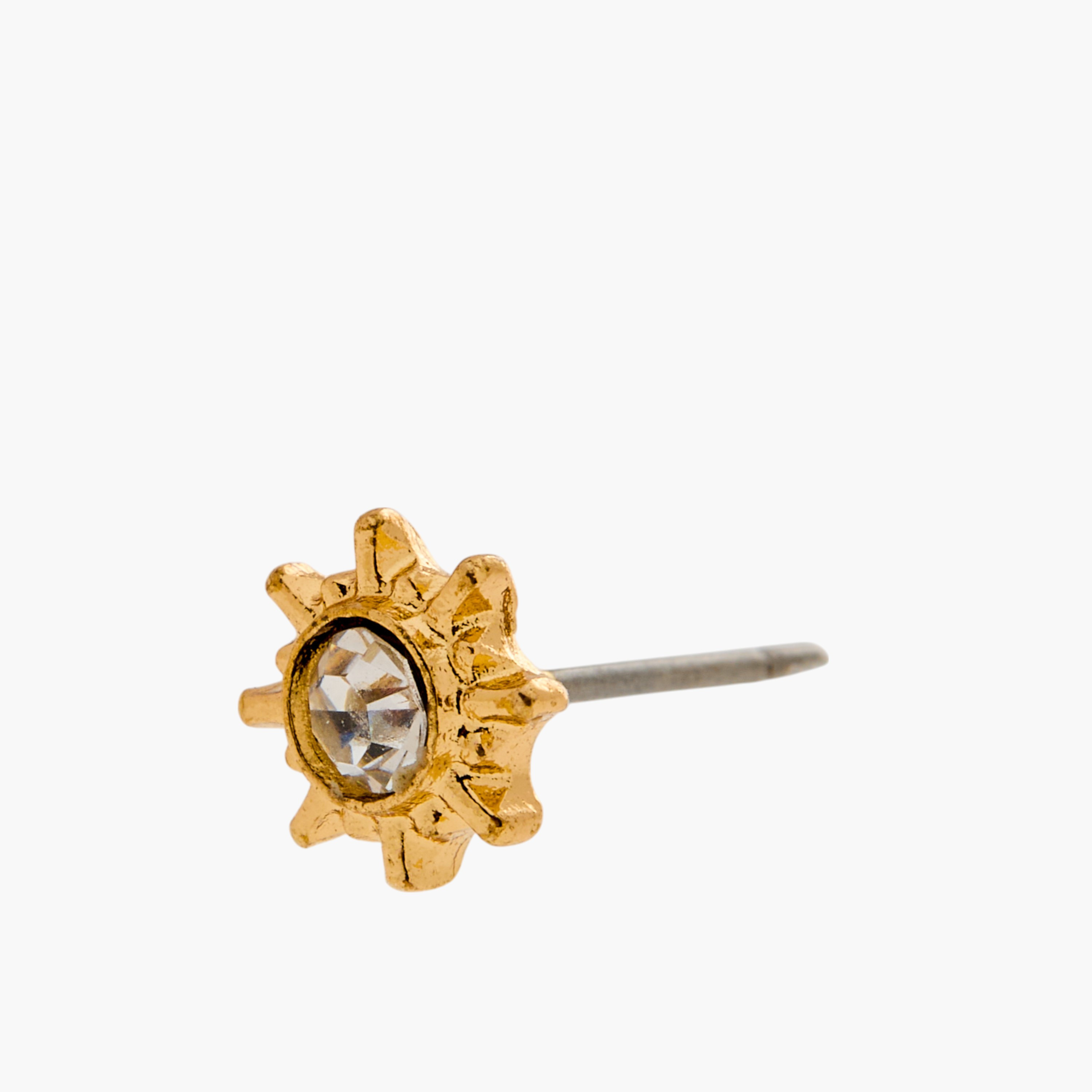 حلق مرصع ميتاليك بمكبس إغلاق خلفي - طقم من 9 قطع متنوعة-women-watchesandjewellery-jewellery-earrings-image-6
