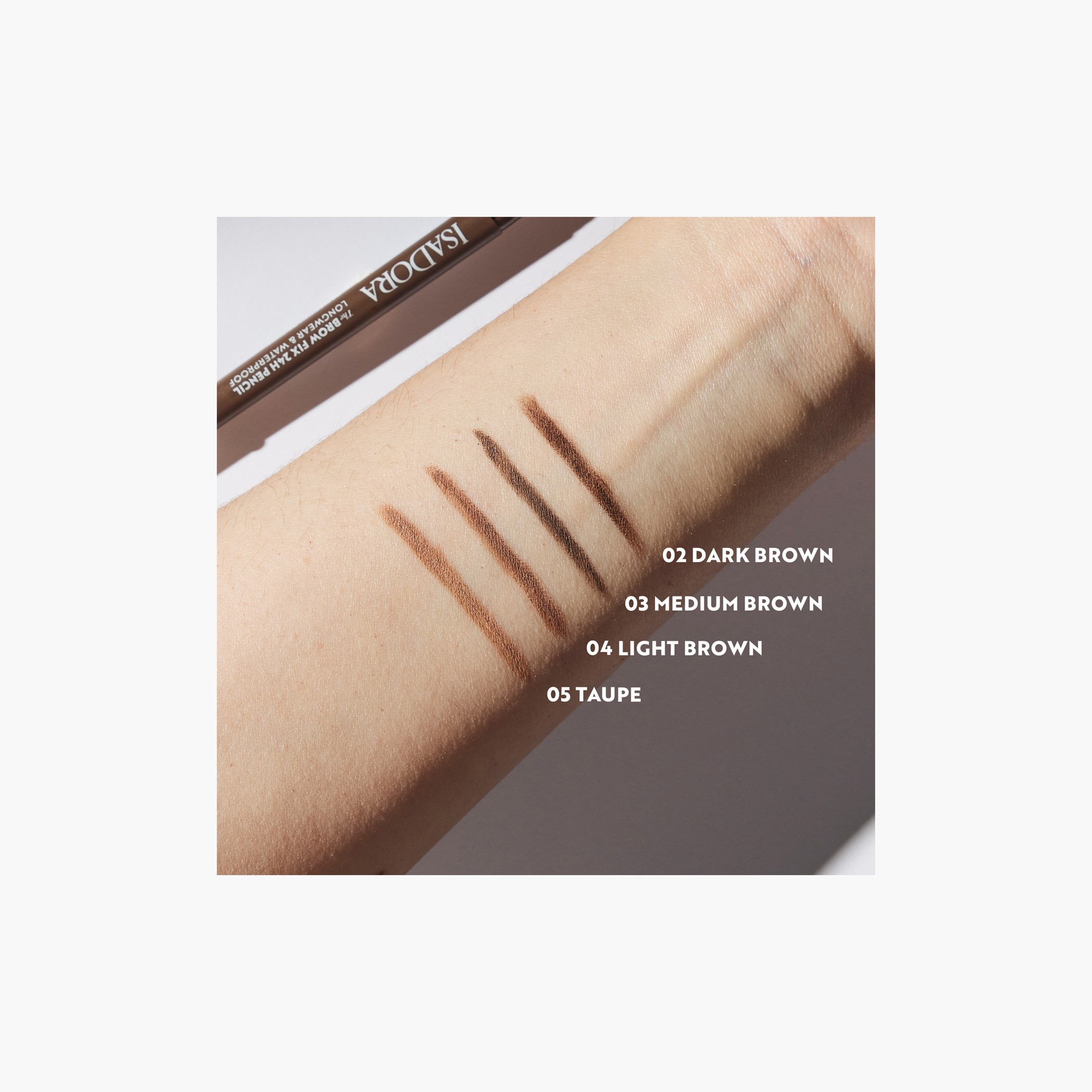 قلم تحديد الحواجب براو فيكس المقاوم للماء من إيزادورا يدوم 24 ساعة-beautyandpersonalcare-makeup-eyes-eyebrows-image-8