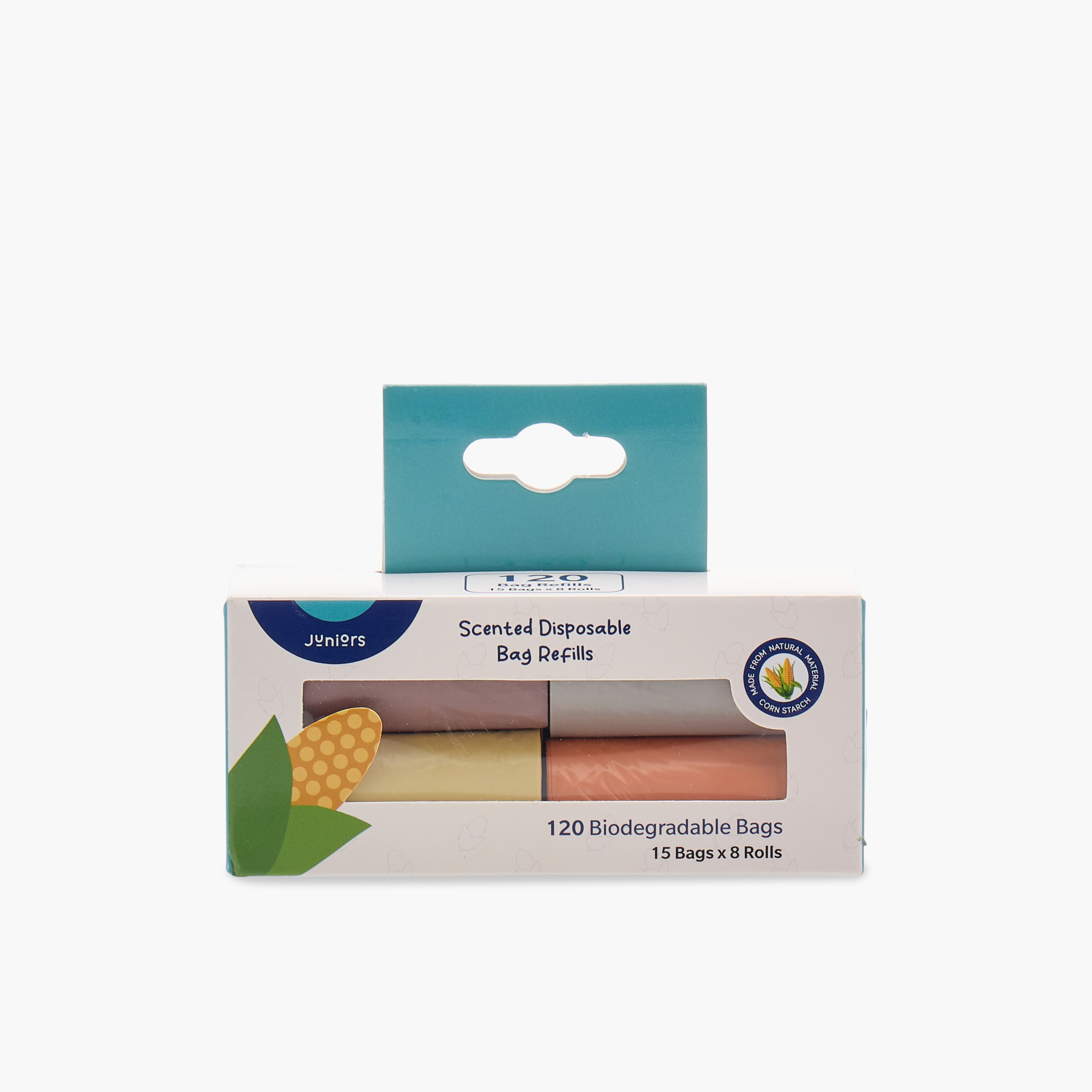 Juniors 15-Piece Scented Diaper Disposal Bag Refill - Set of 8-baby-diapering-binsandrefills-image-6