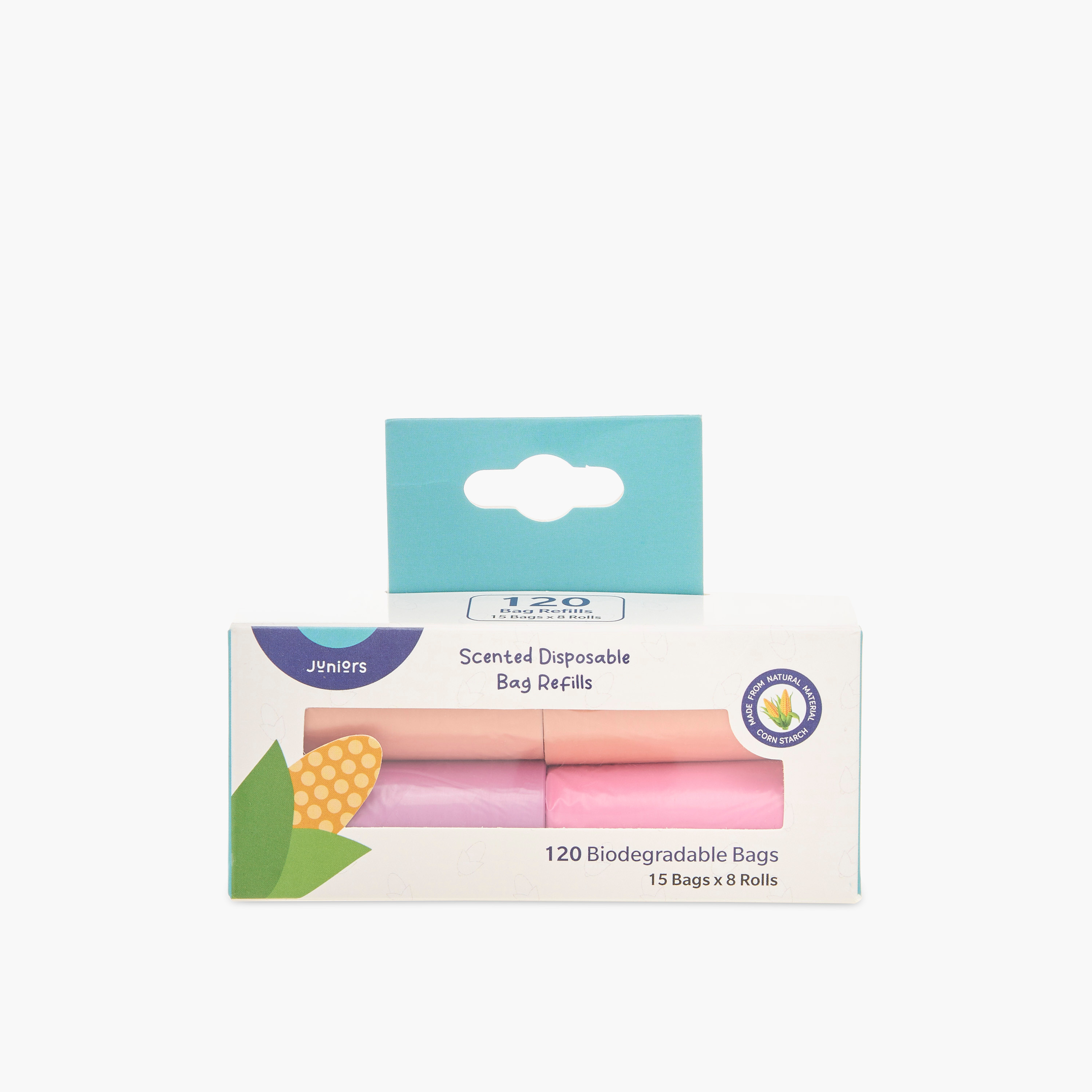 Juniors 15-Piece Scented Diaper Disposal Bag Refill - Set of 8-baby-diapering-binsandrefills-image-6