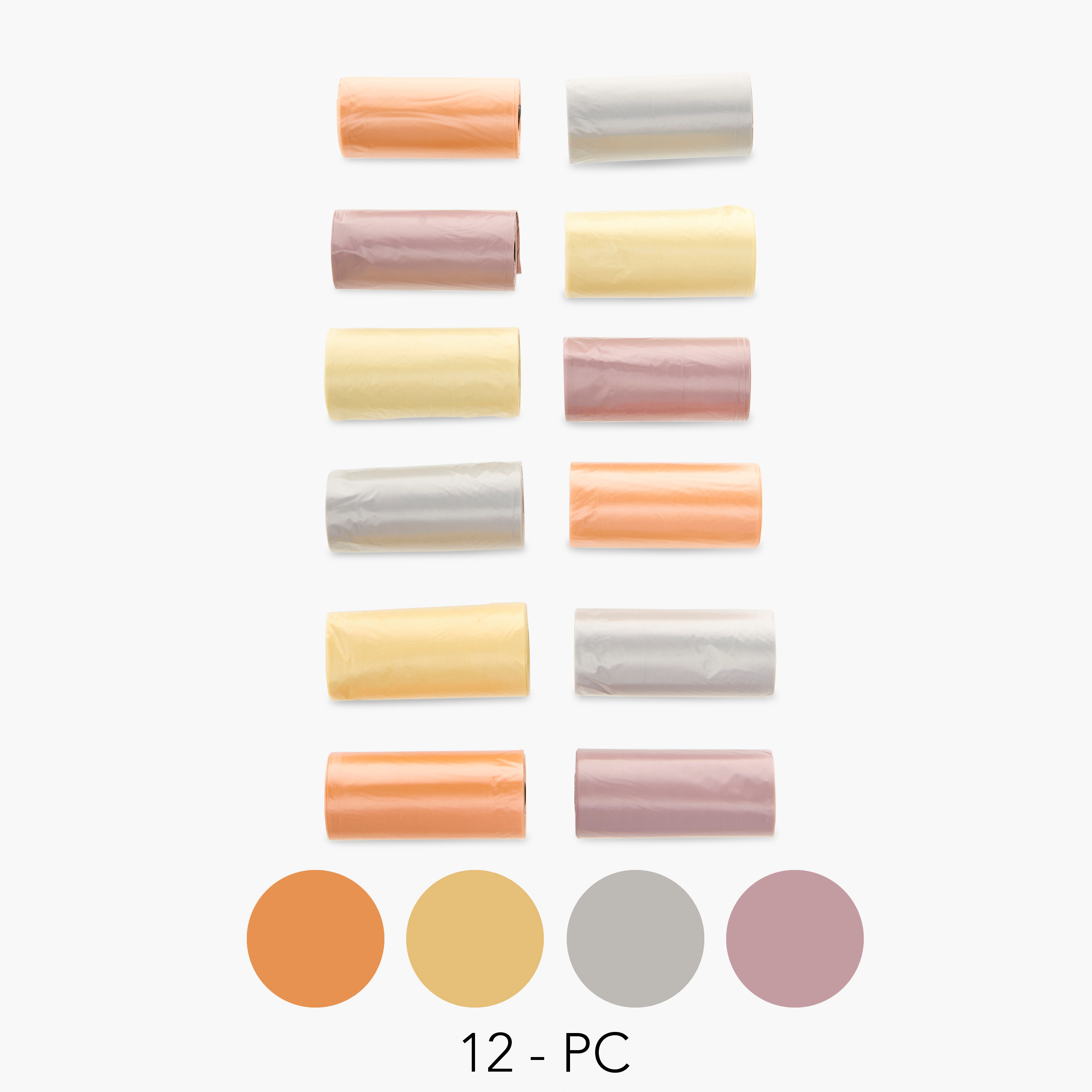 Juniors 15-Piece Scented Diaper Disposal Bag Refill - Set of 12-baby-diapering-binsandrefills-image-1