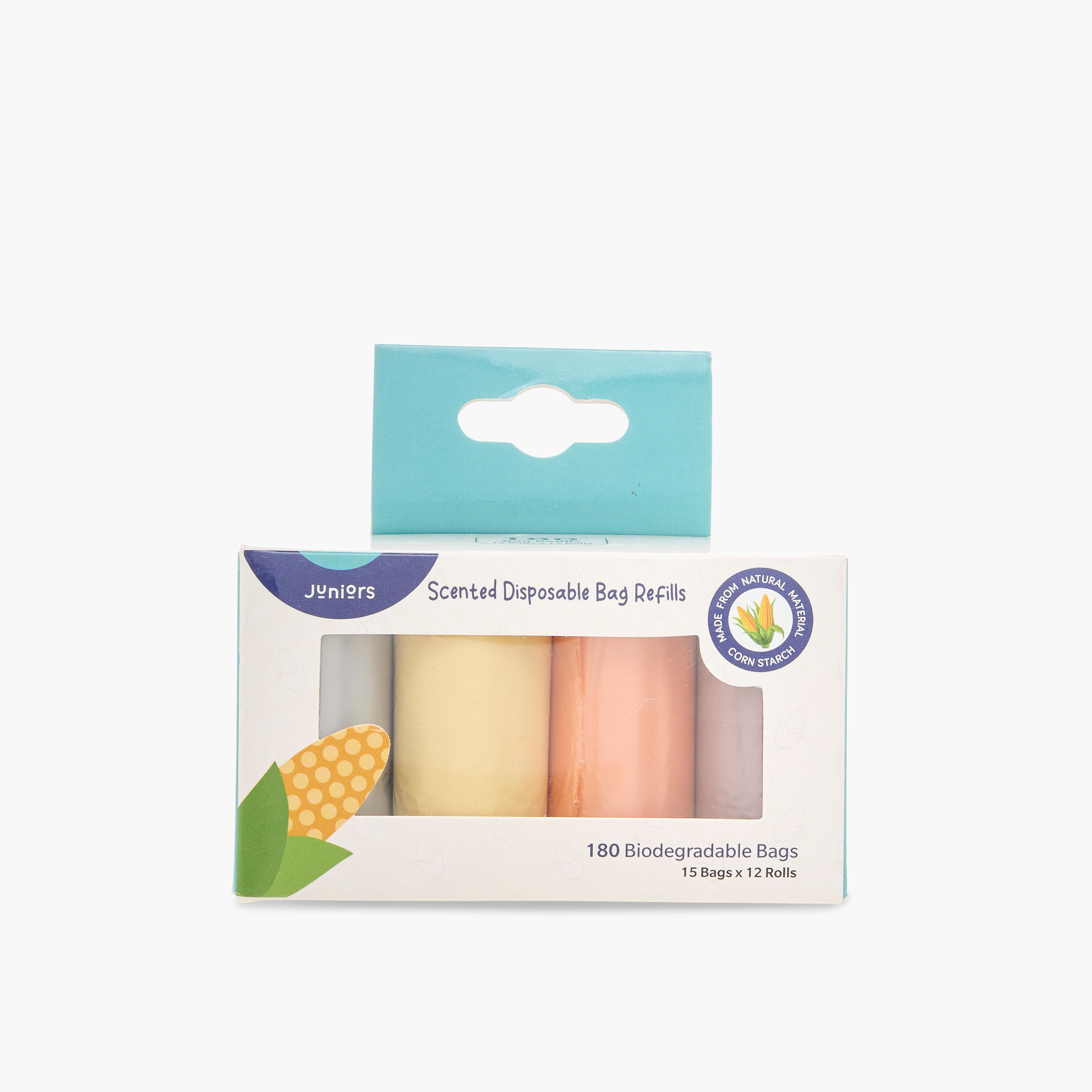 Juniors 15-Piece Scented Diaper Disposal Bag Refill - Set of 12-baby-diapering-binsandrefills-image-6