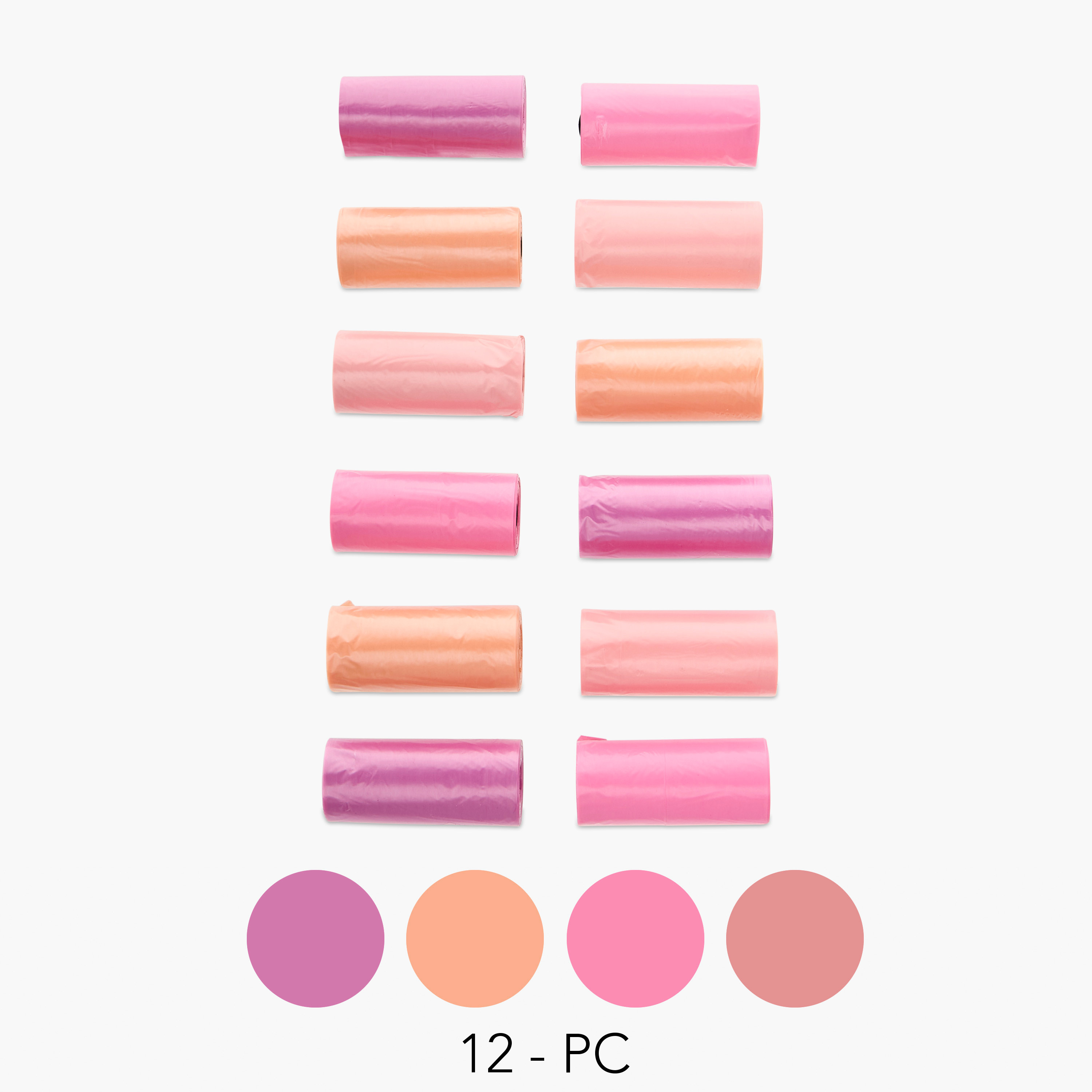 Juniors 15-Piece Scented Diaper Disposal Bag Refill - Set of 12-baby-diapering-binsandrefills-image-1