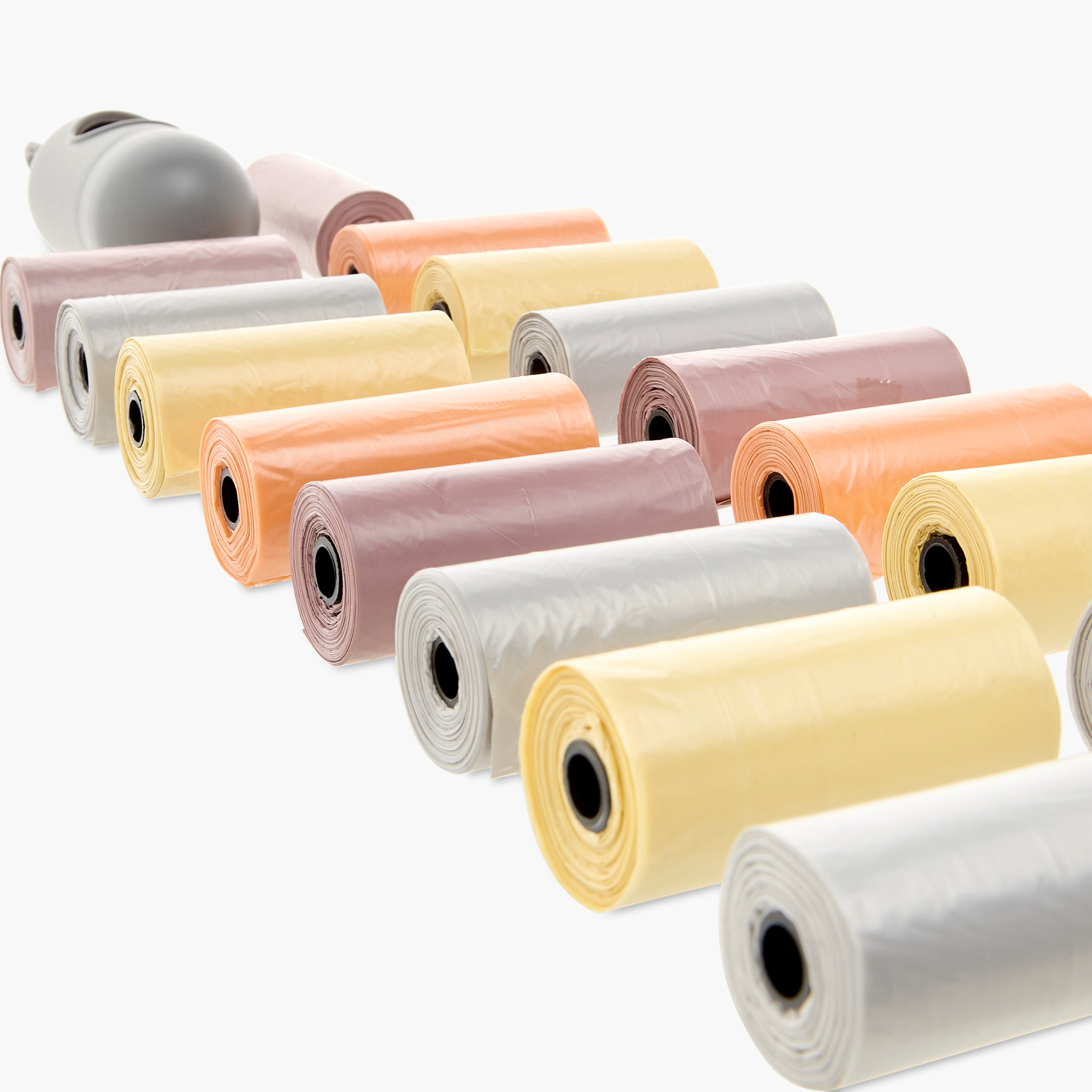 Juniors 15-Piece Scented Diaper Disposal Bag Refill with Dispenser - Set of 18-baby-diapering-binsandrefills-image-4