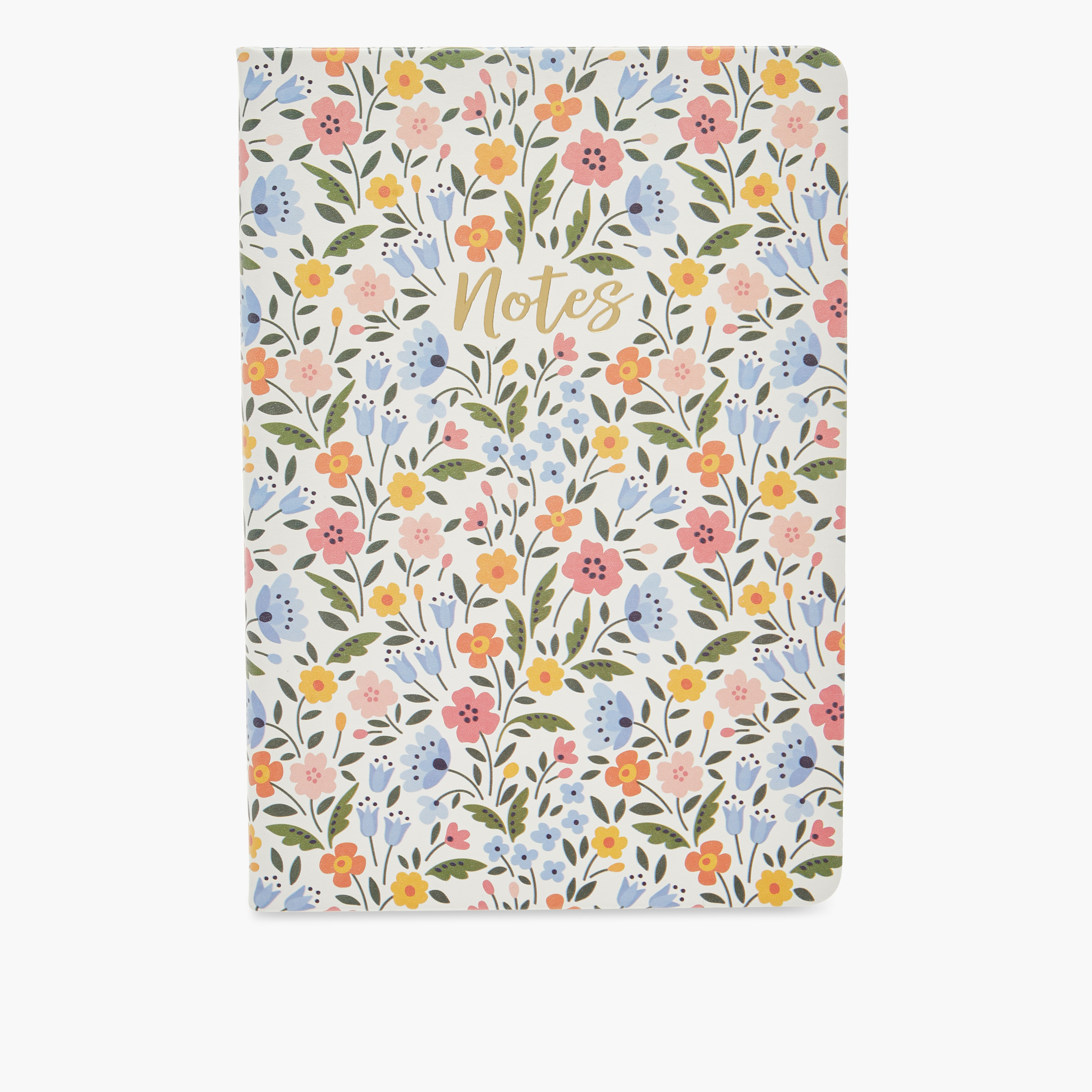Floral Print Ruled Journal-school-stationery-notebooks-image-1