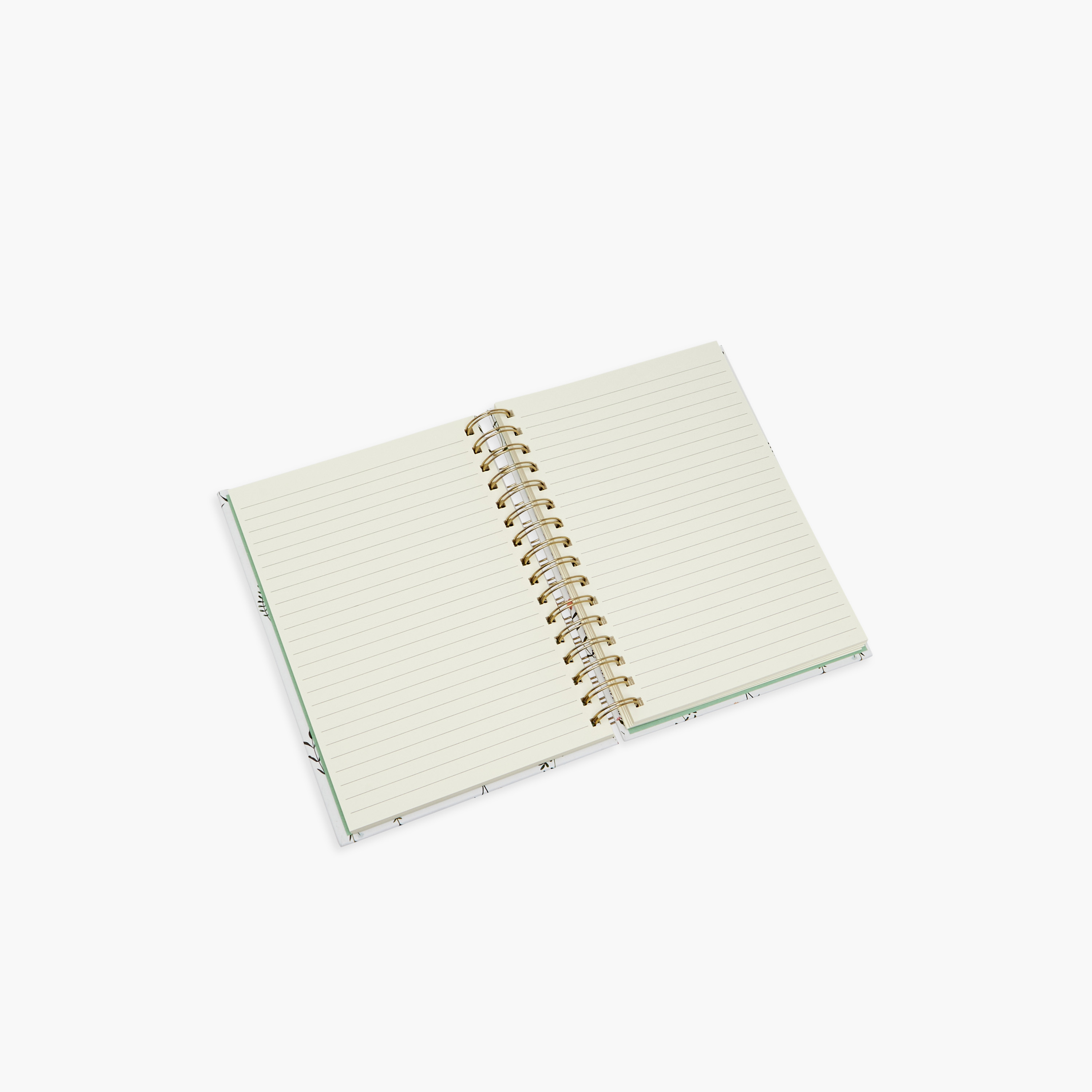 Floral Print Spiral Ruled Notebook-school-stationery-notebooks-image-3