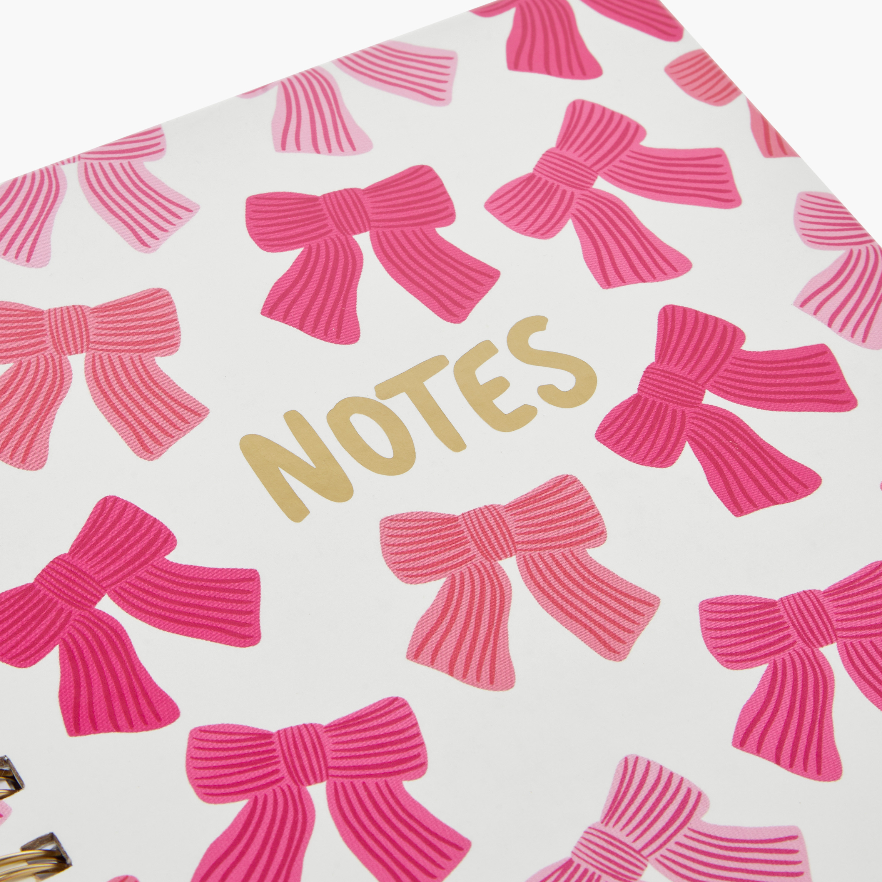 Bow Print Ruled Spiral Journal-school-stationery-notebooks-image-4