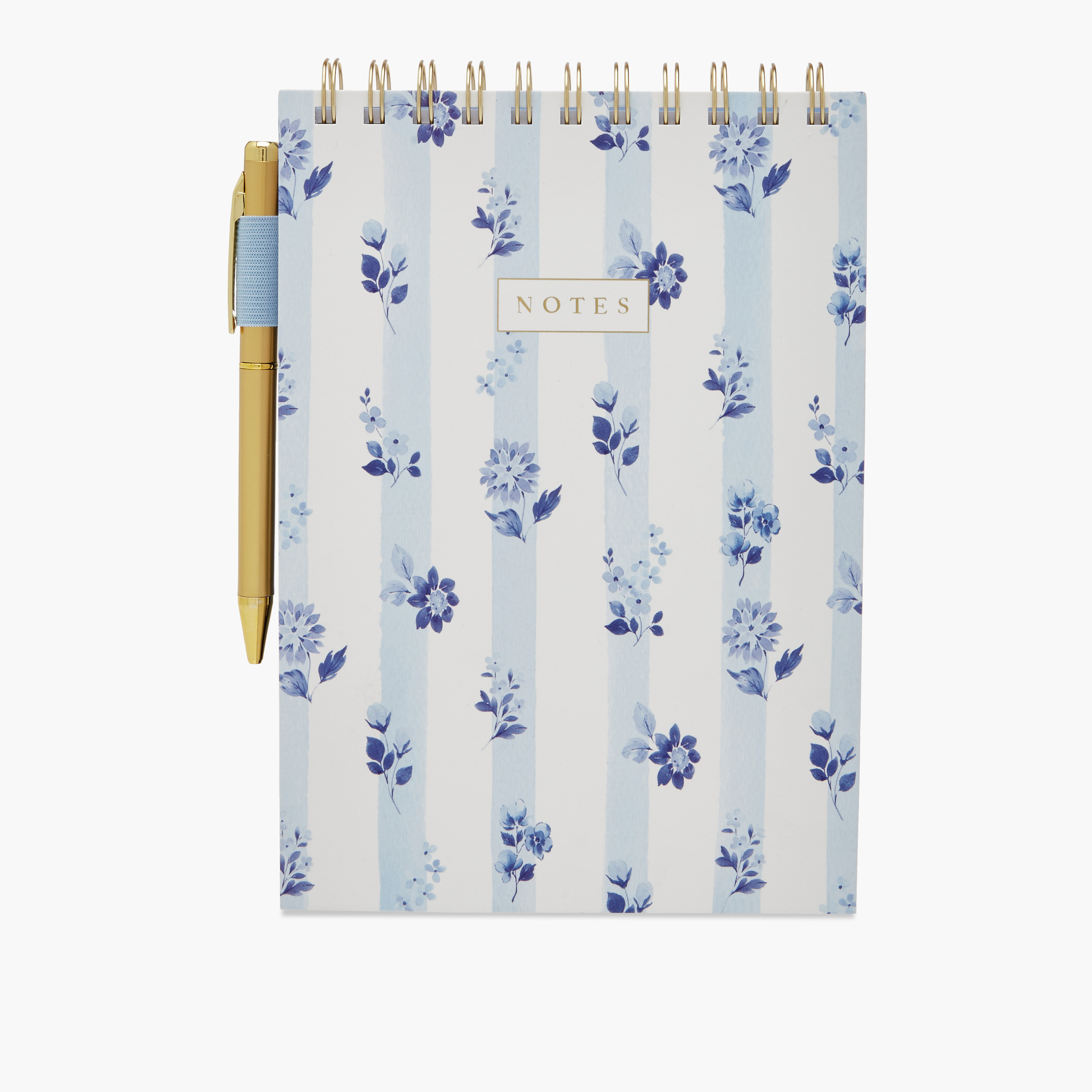 Freshpoint Note Pad Buy Floral Print Spiral Notepad with Pen Online | Centrepoint UAE