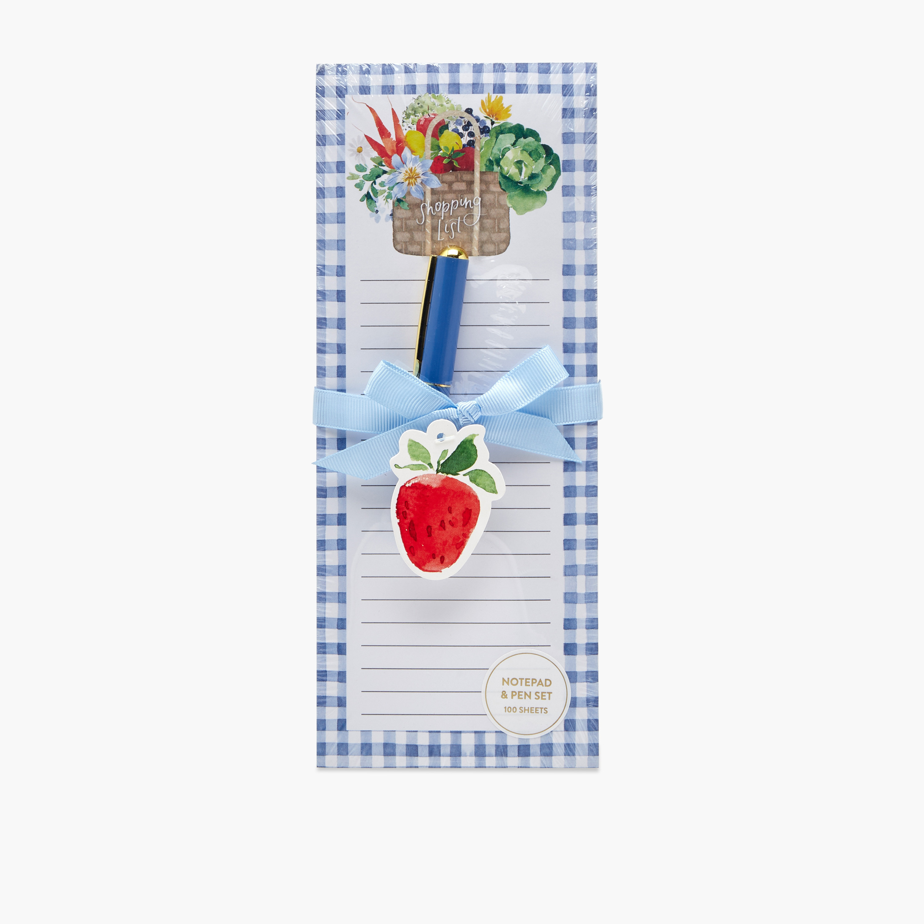 Printed Notepad and Pen Set-school-stationery-notebooks-image-1