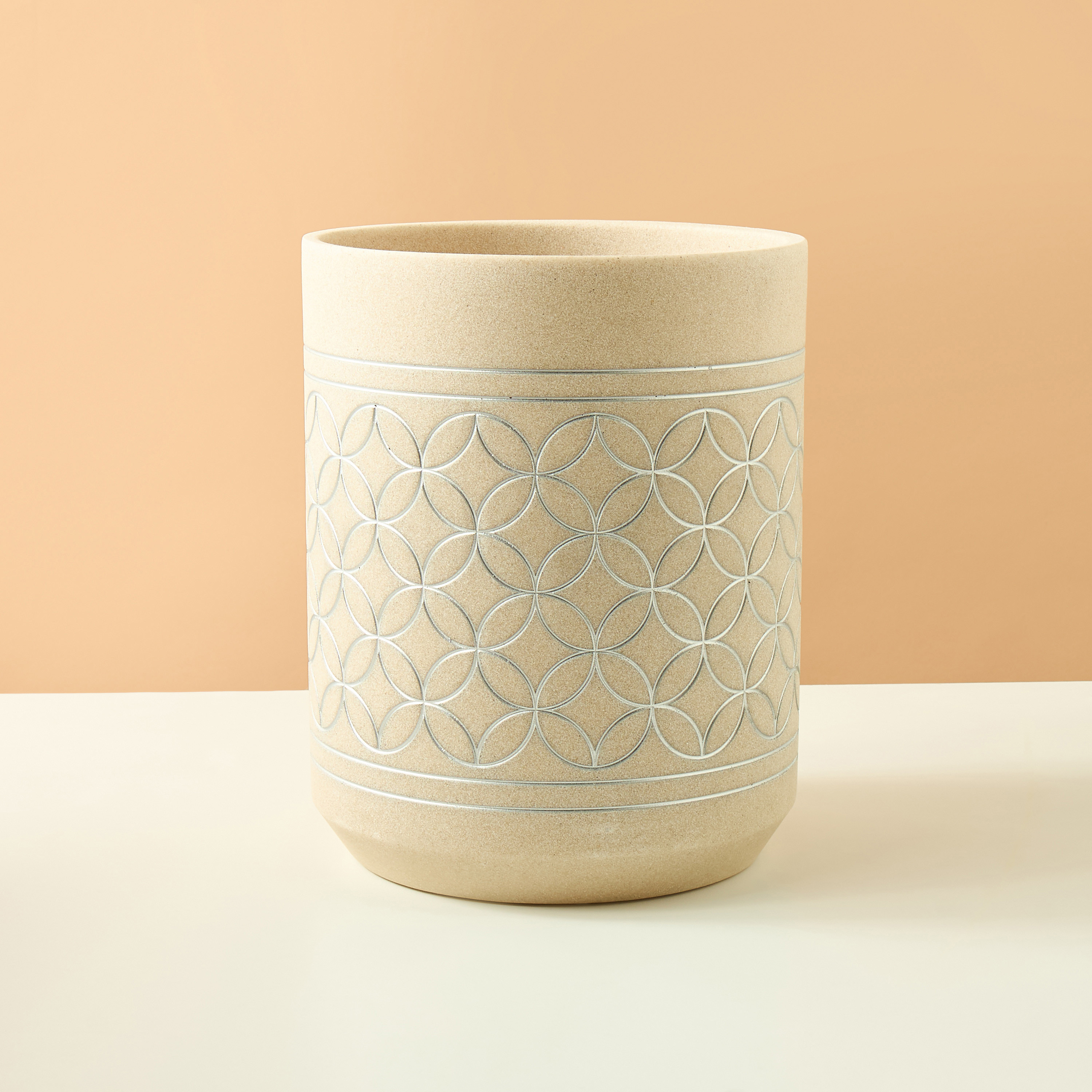 Silver Lining Printed Waste Bin-household-bathandlaundry-wastebinsandaccessories-image-2