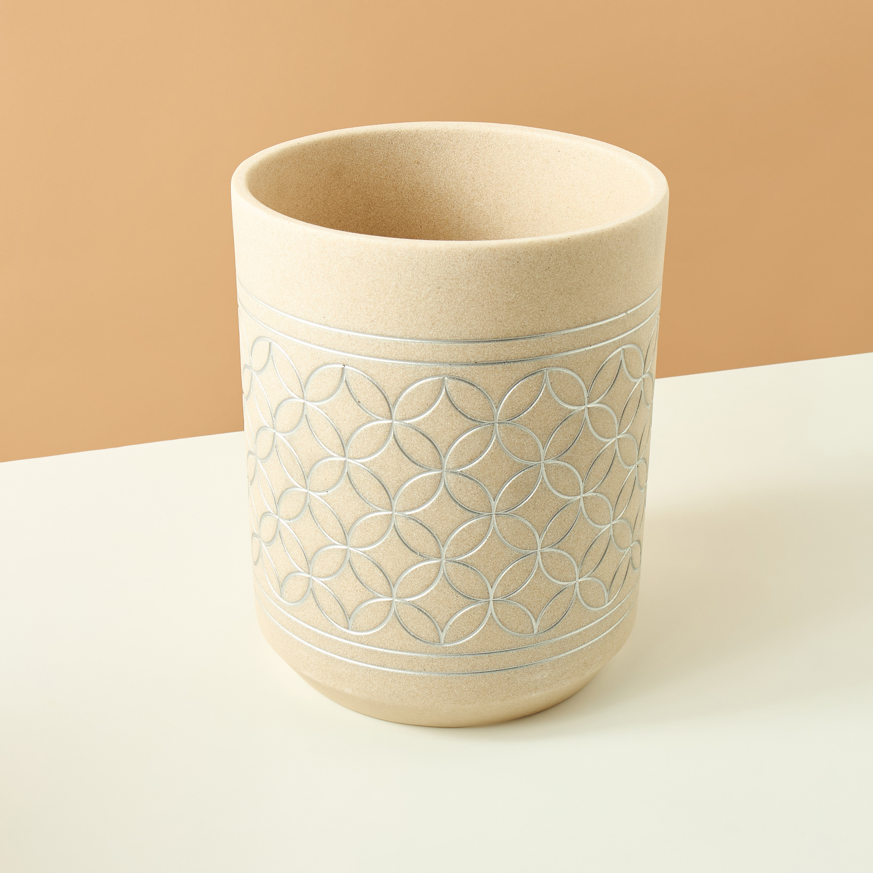 Silver Lining Printed Waste Bin-household-bathandlaundry-wastebinsandaccessories-image-3