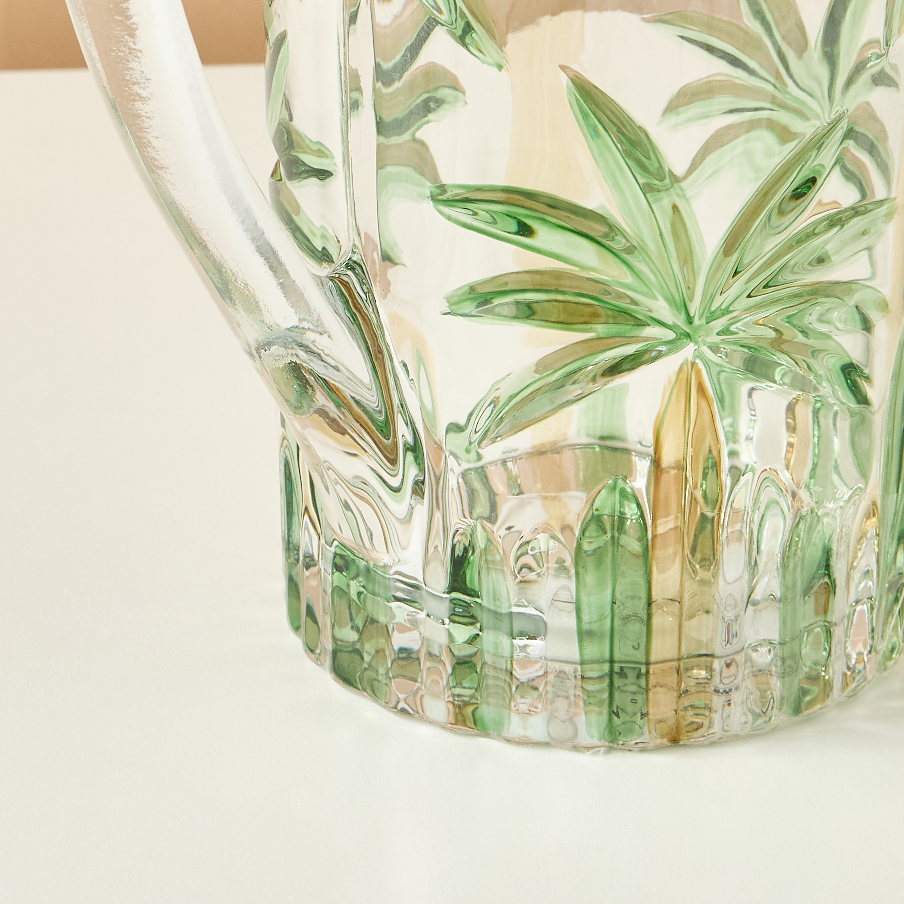 Palm Tree Glass Embossed Pitcher-CP_BESTPRICE_EXCLUSION-image-5