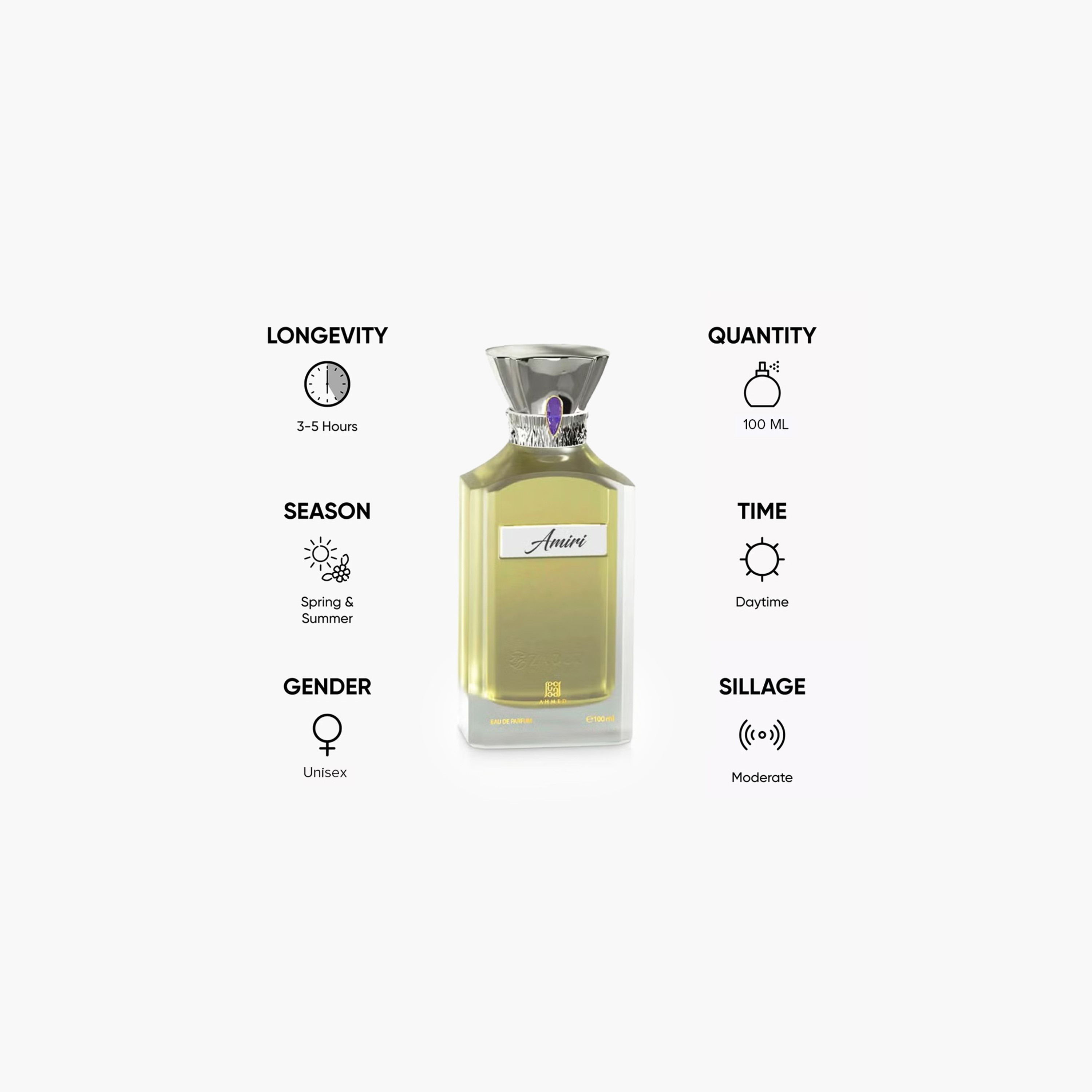 Ahmed Al Maghribi Amiri Eau De Parfum - 100 ml-beautyandpersonalcare-fragrance-unisex-image-4