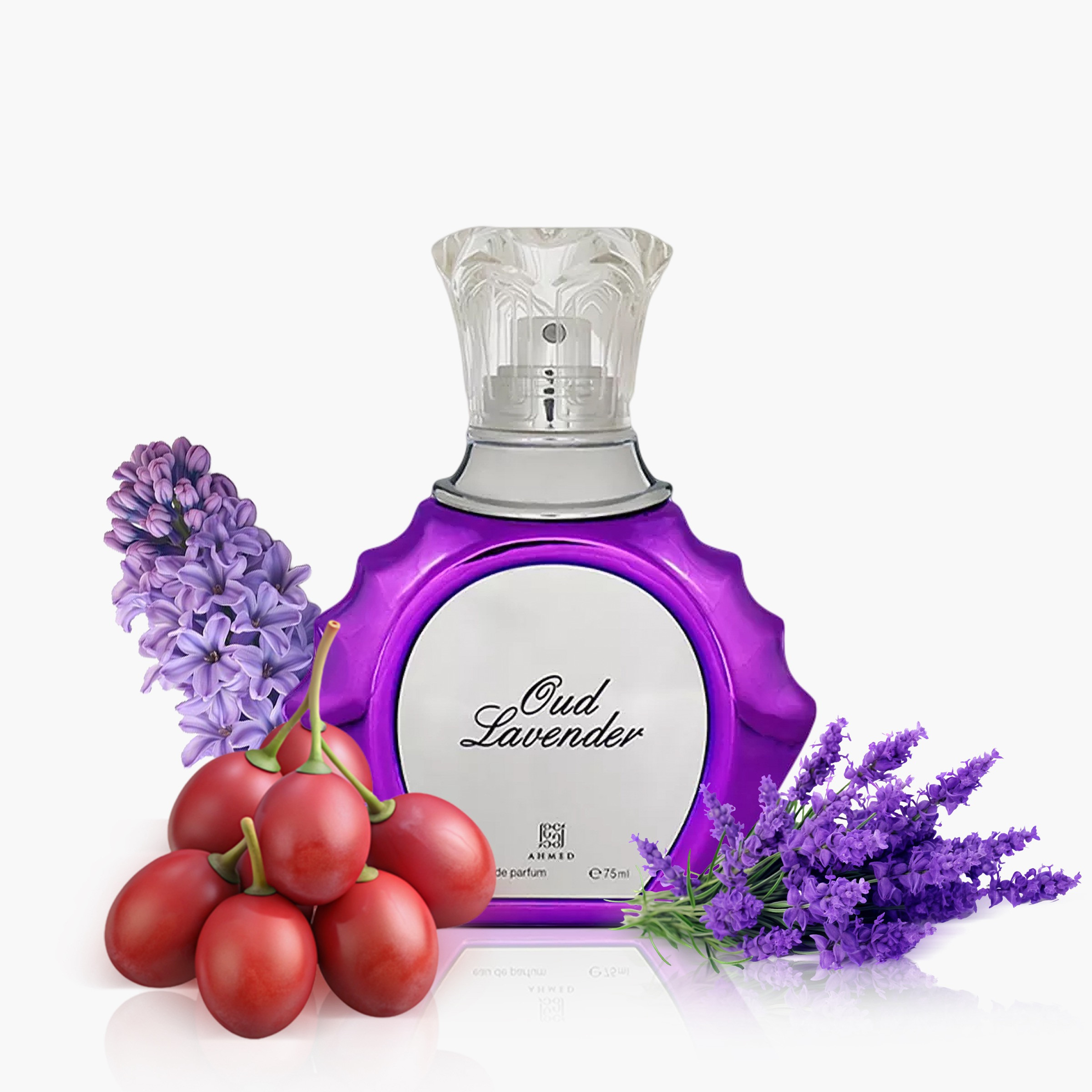 Ahmed Al Maghribi Oud Lavender Eau de Parfum - 75 ml-beautyandpersonalcare-fragrance-unisex-image-3