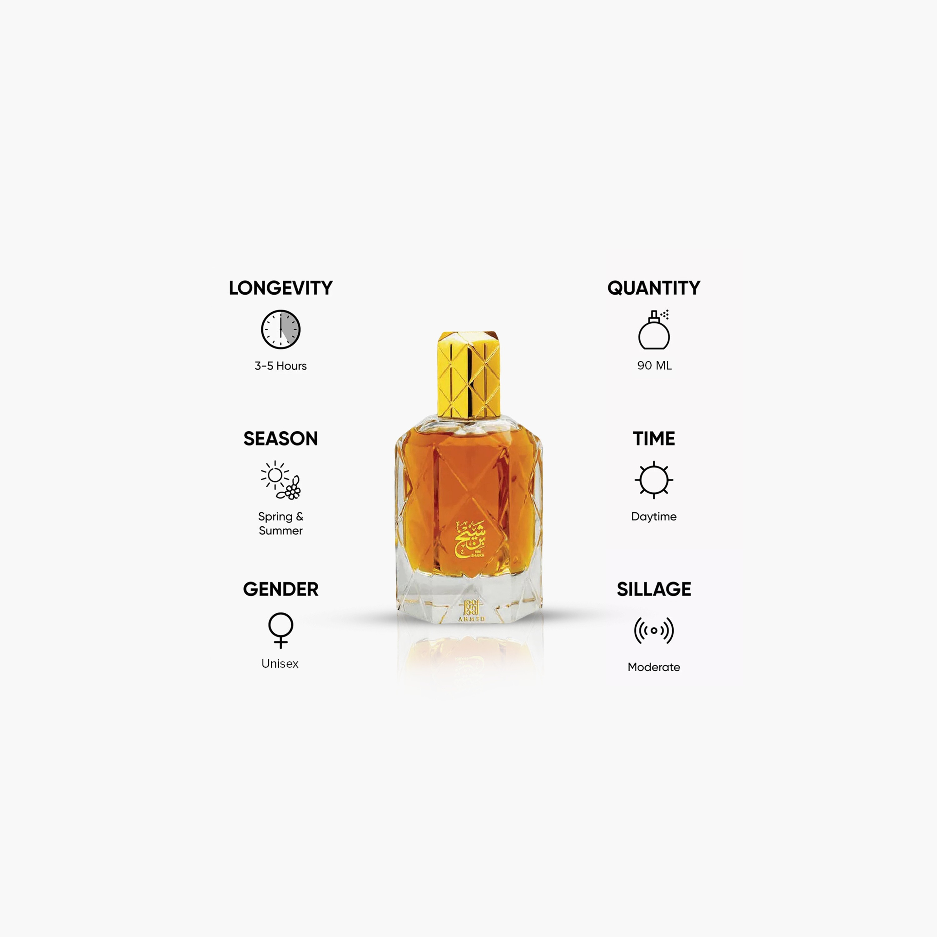 Ahmed Al Maghribi Binshaikh Eau De Parfum - 90 ml-beautyandpersonalcare-fragrance-unisex-image-2