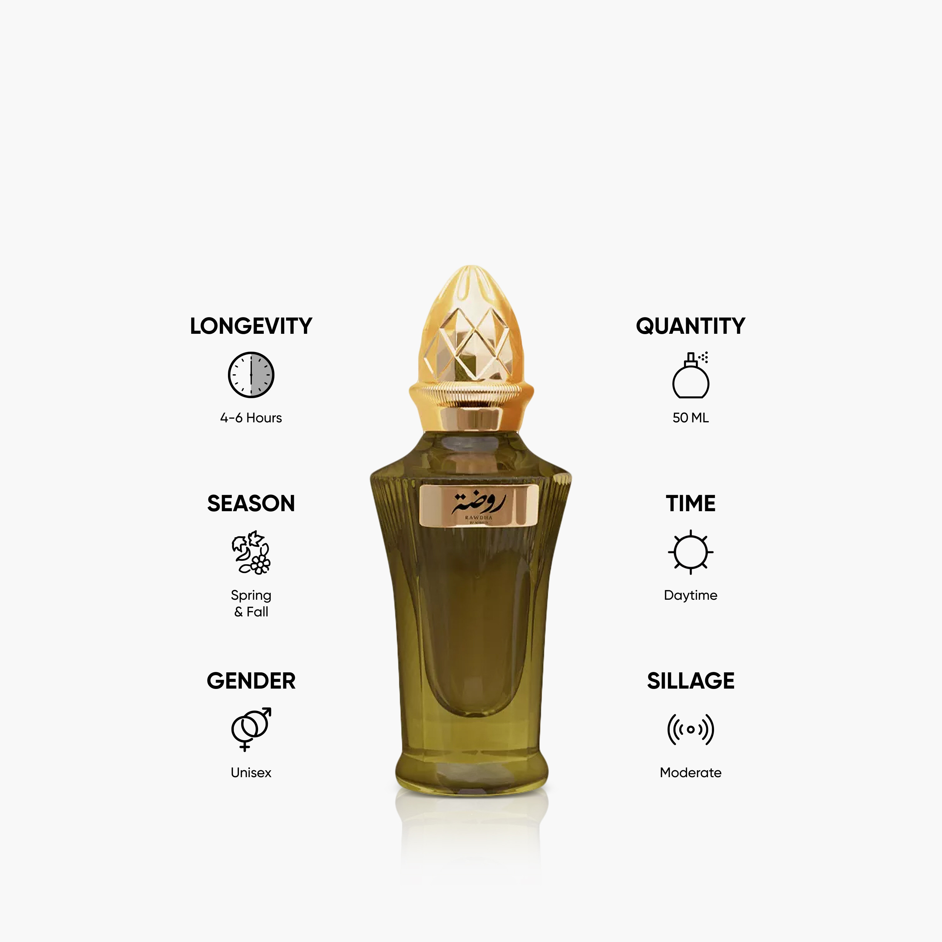 Ahmed Al Maghribi Rawdha By Ahmed Eau De Parfum - 50 ml-beautyandpersonalcare-fragrance-unisex-image-5