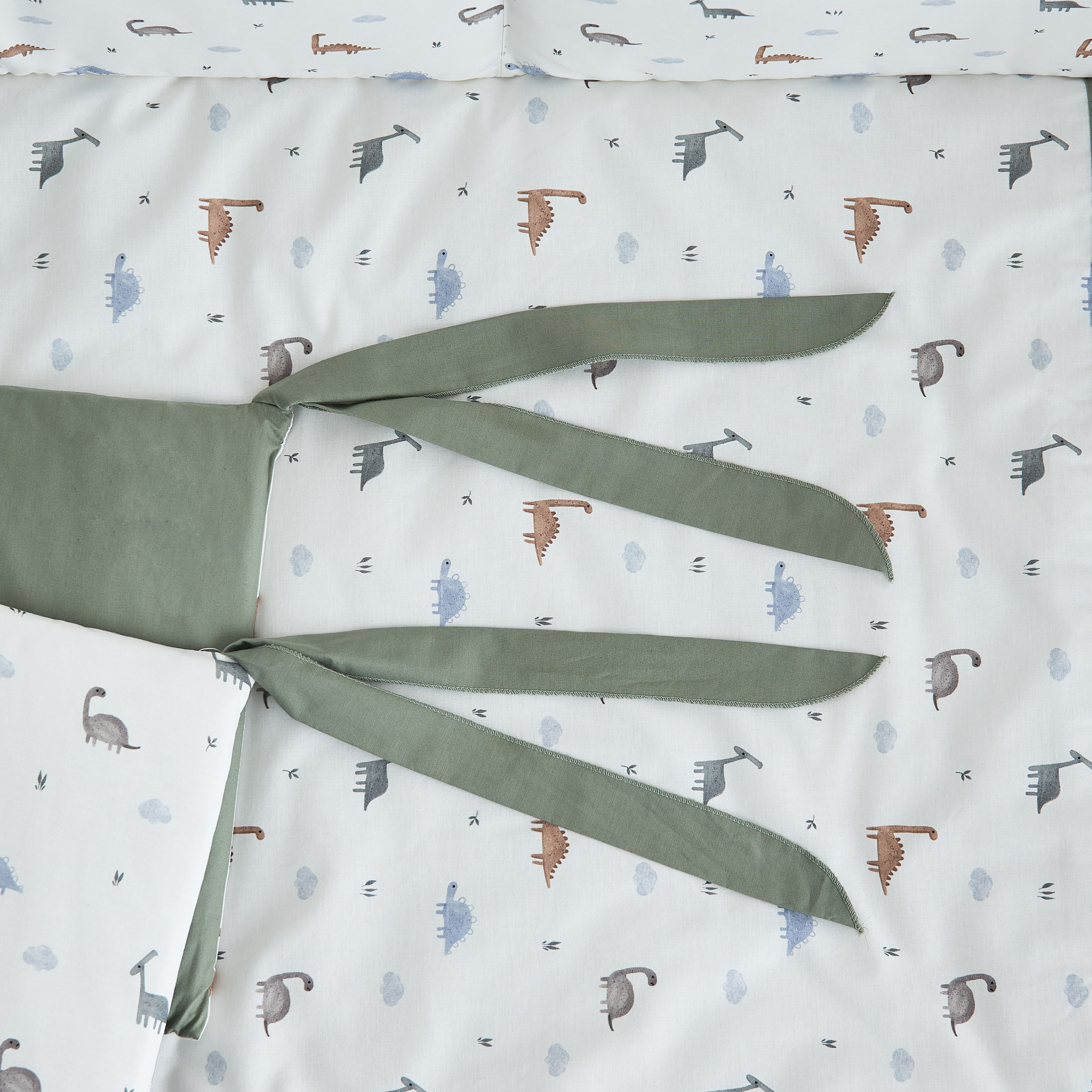 Funnababy 5-Piece Dinosaur Print Bedding Set - 70x130 cm-baby-nursery-babybedding-image-12