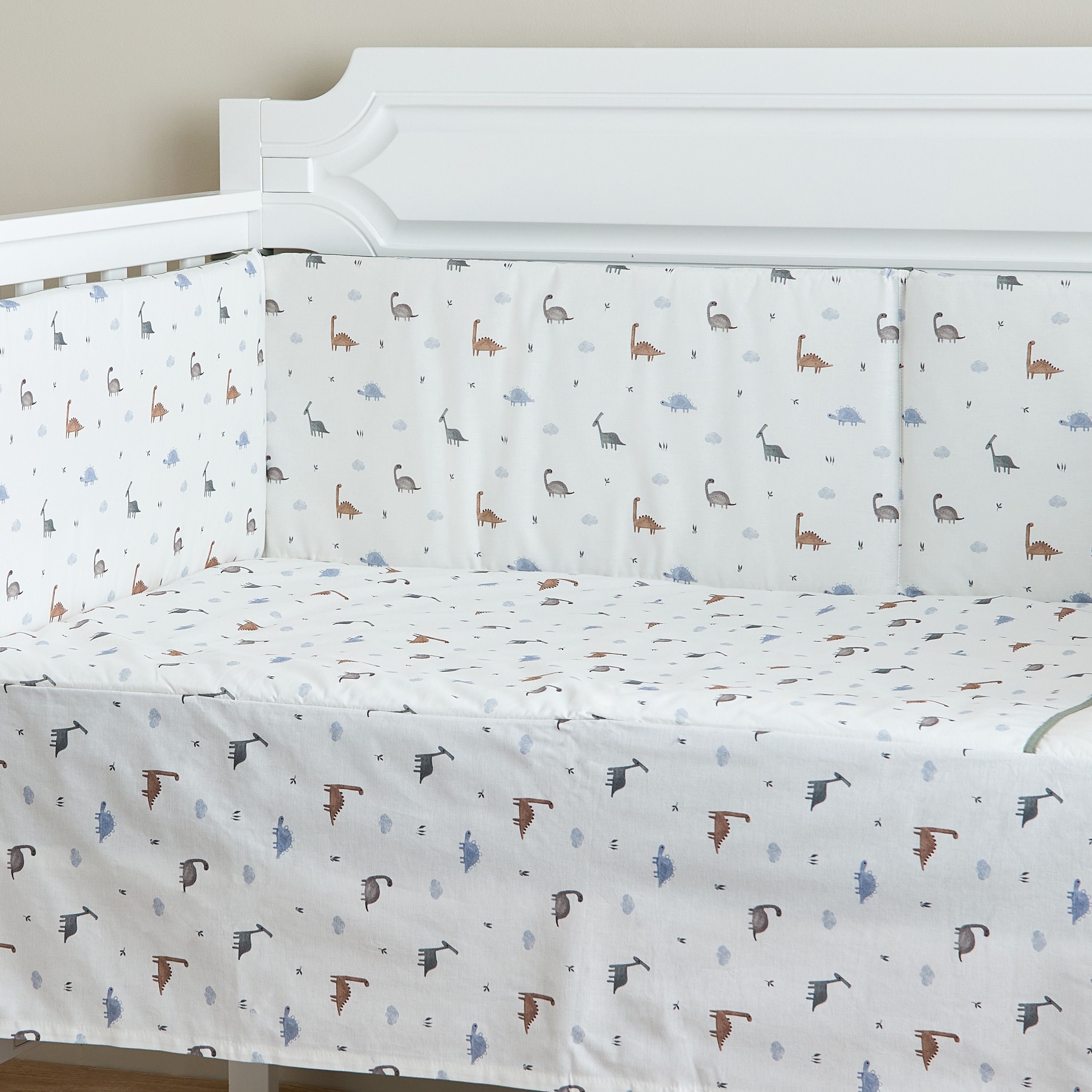 Funnababy 5-Piece Dinosaur Print Bedding Set - 70x130 cm-baby-nursery-babybedding-image-4