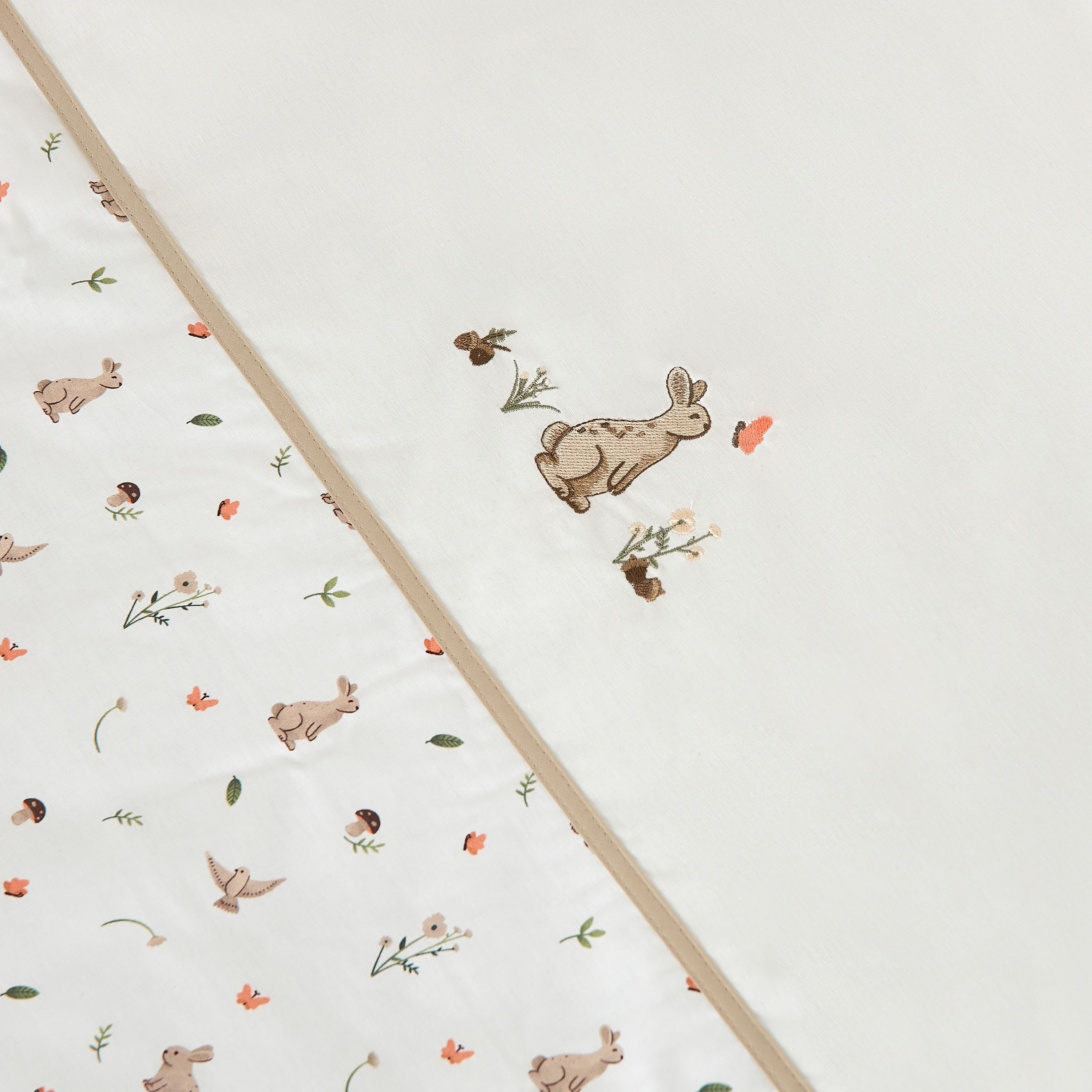 طقم مفروشات 5 قطع بطبعات من فونا بيبي - 70x130 سم-baby-nursery-babybedding-image-5