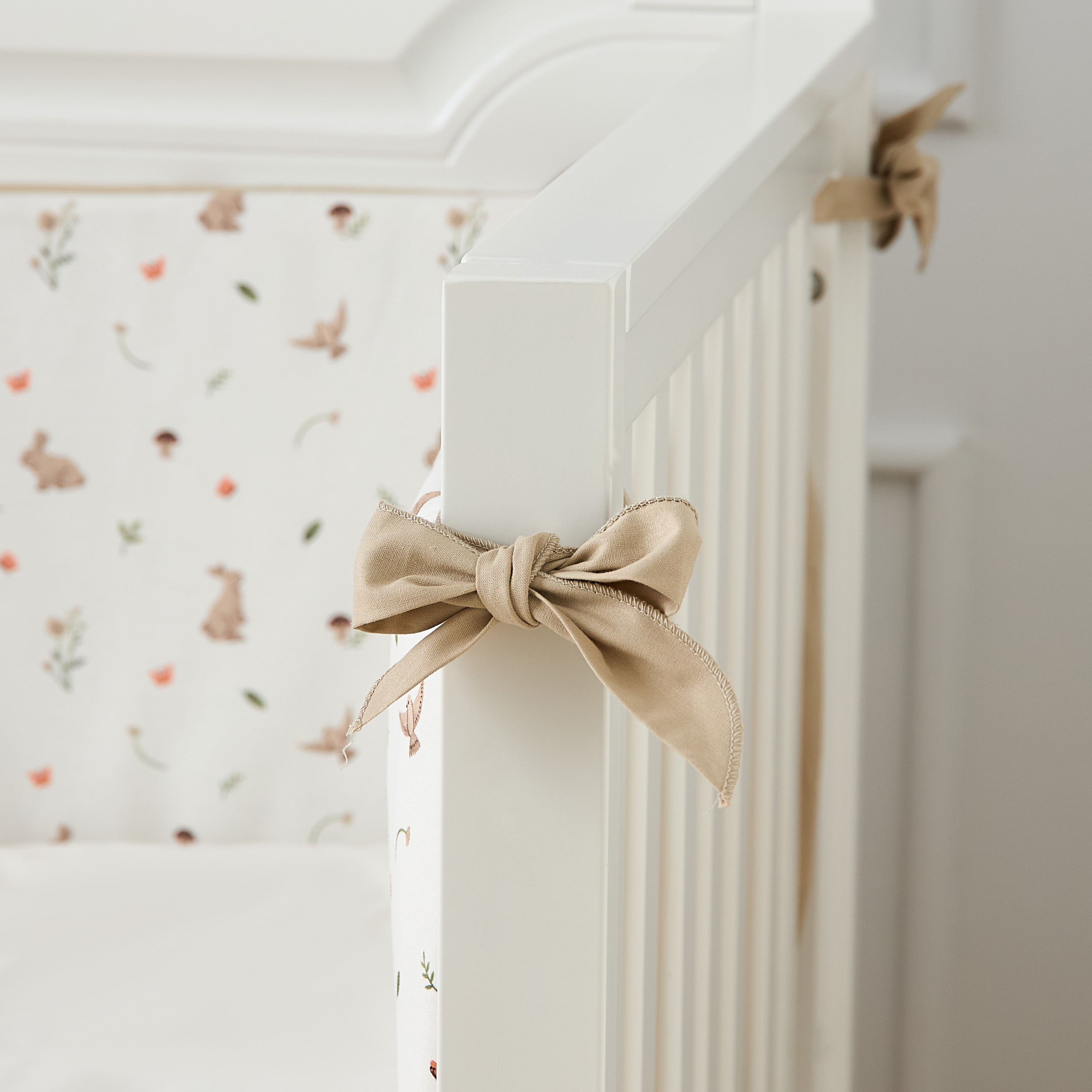 طقم مفروشات 5 قطع بطبعات من فونا بيبي - 70x130 سم-baby-nursery-babybedding-image-3