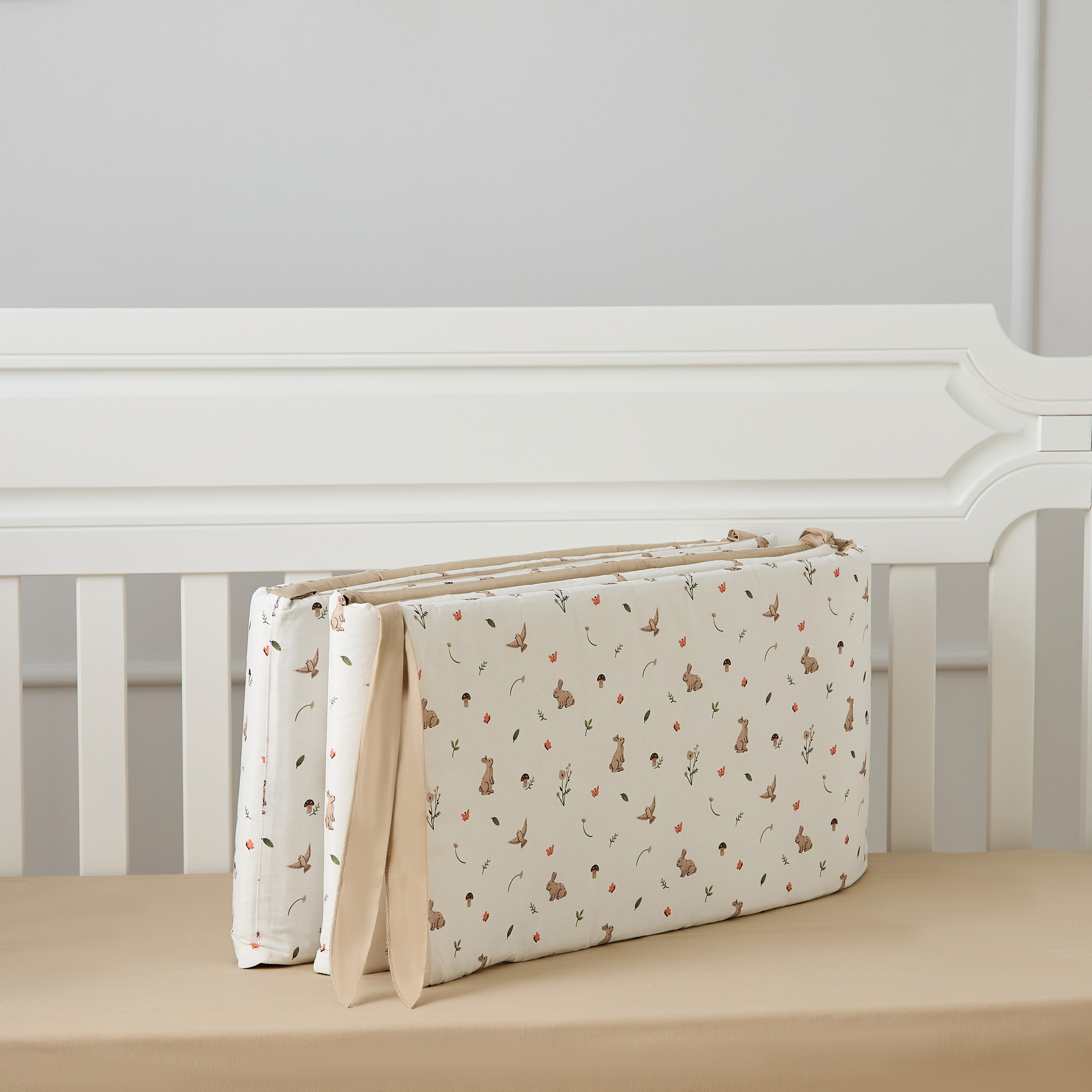 طقم مفروشات 5 قطع بطبعات من فونا بيبي - 70x130 سم-baby-nursery-babybedding-image-2